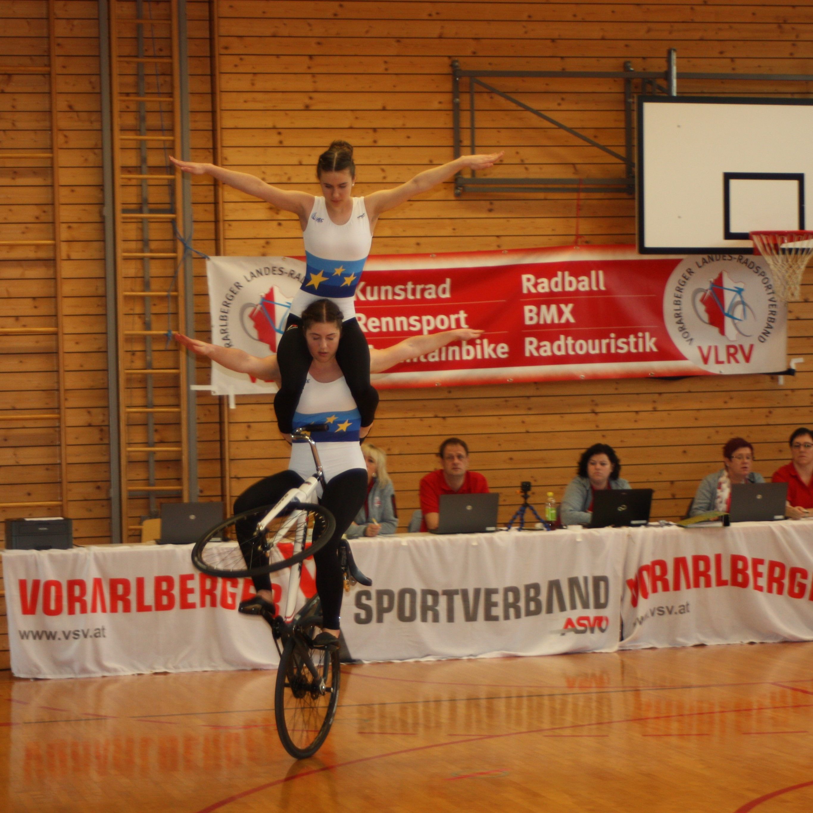 Die Sulner Rosa Kopf und Svenja Bachmann zeigten sich in Form