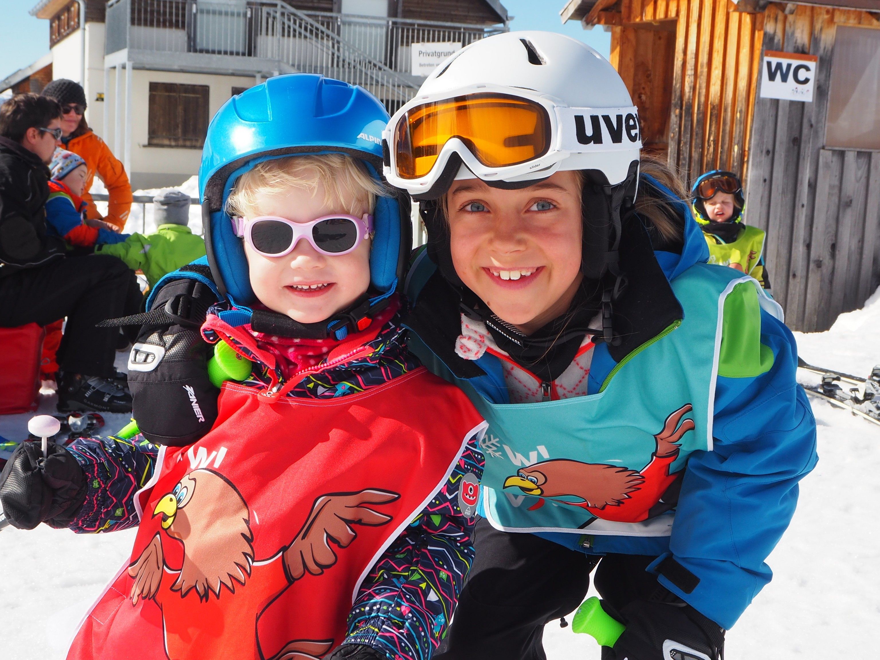 Pia und Teresa hatten viel Spaß in Furx