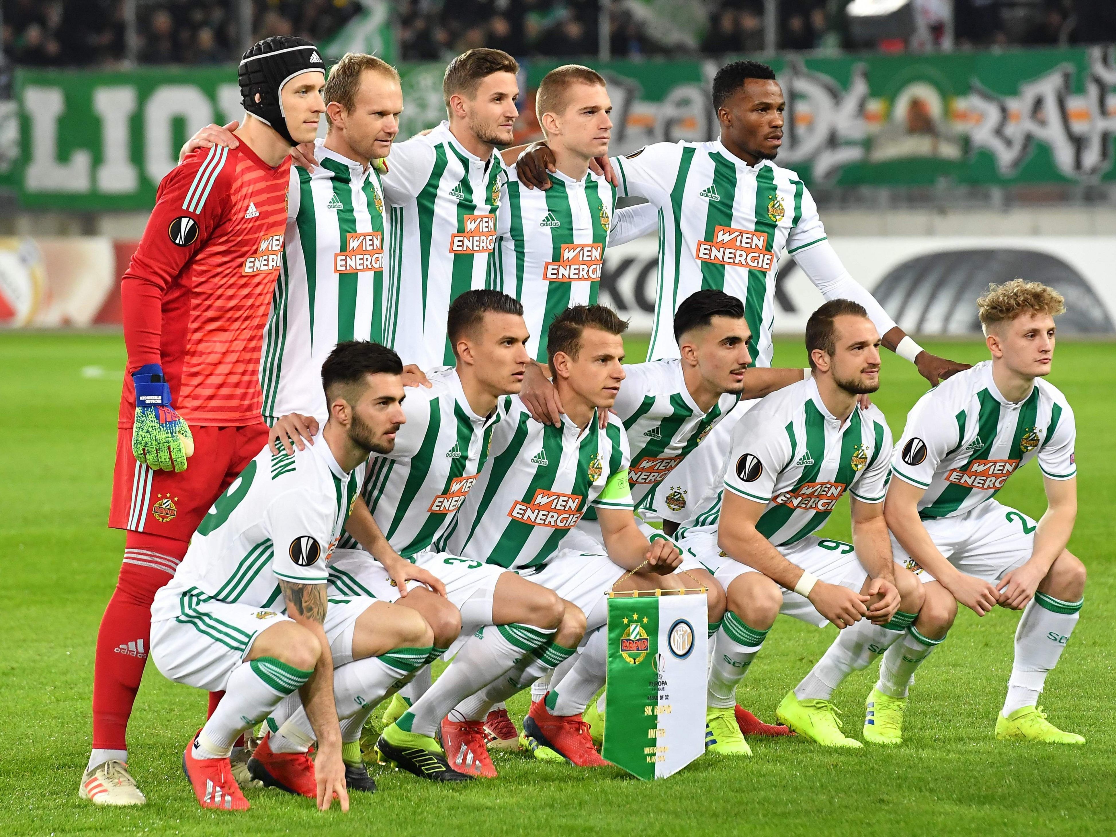 Rapid Wien will am Sonntag gegen den TSV Hartberg gewinnen. Rapid Wien will am Sonntag gegen den TSV Hartberg gewinnen.