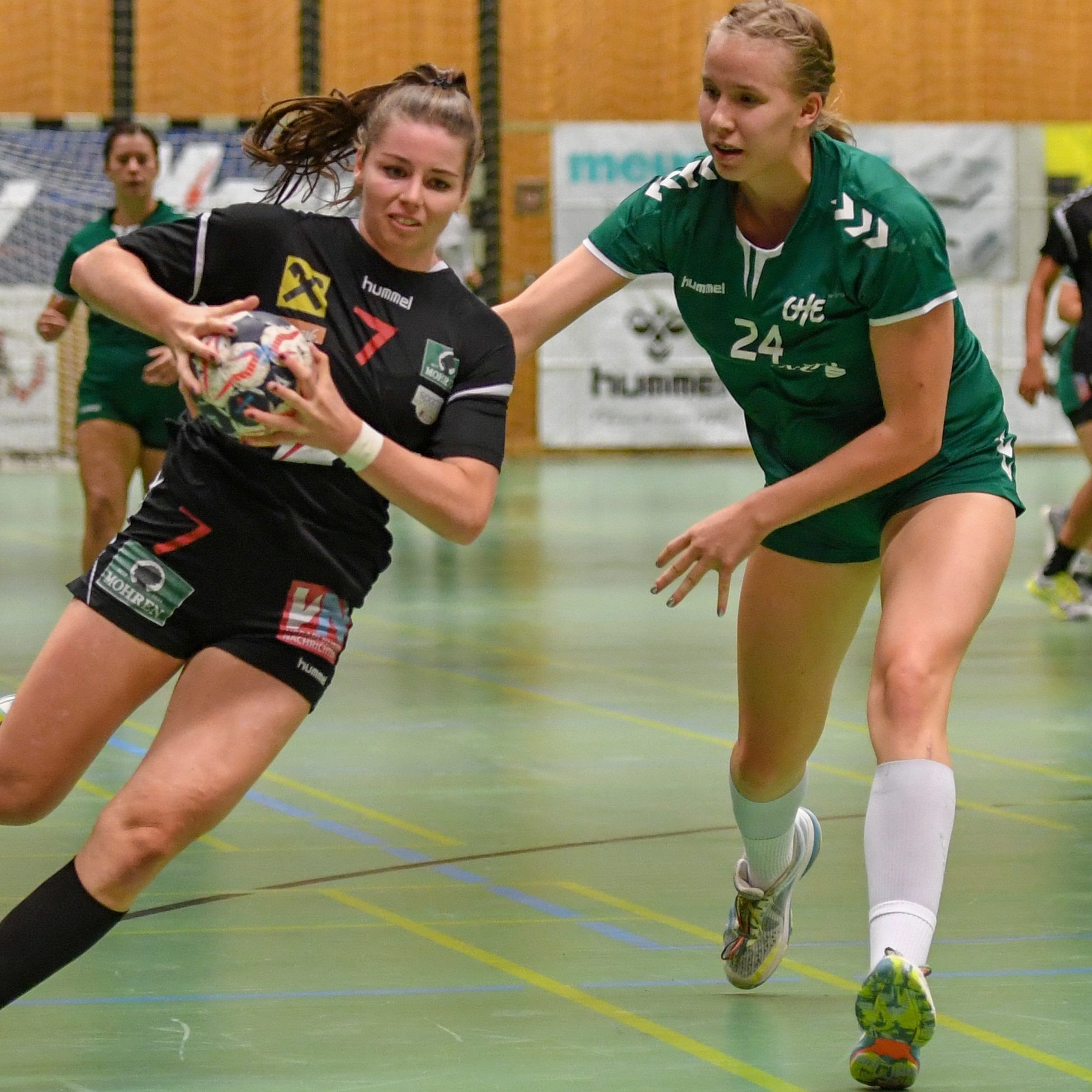 Sophia Ölz warf acht Treffer