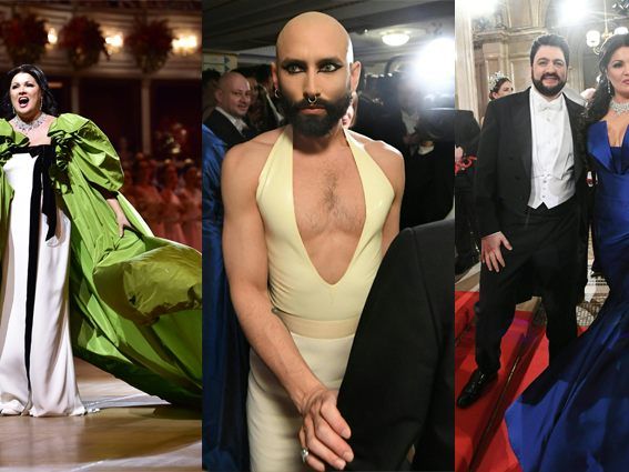 Das waren die auffälligsten Kleider am Wiener Opernball 2019. Das waren die auffälligsten Kleider am Wiener Opernball 2019.