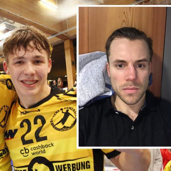 Matthias Brombeis (l.) und Robin Kritzinger lieferten im Derby eine Talentprobe ab.