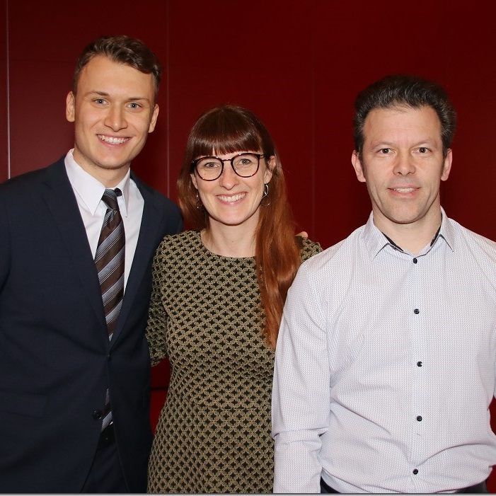 Edwin Rosenberger (l.) war erstmals Autor vom Vorarlberg Sportjahrbuch