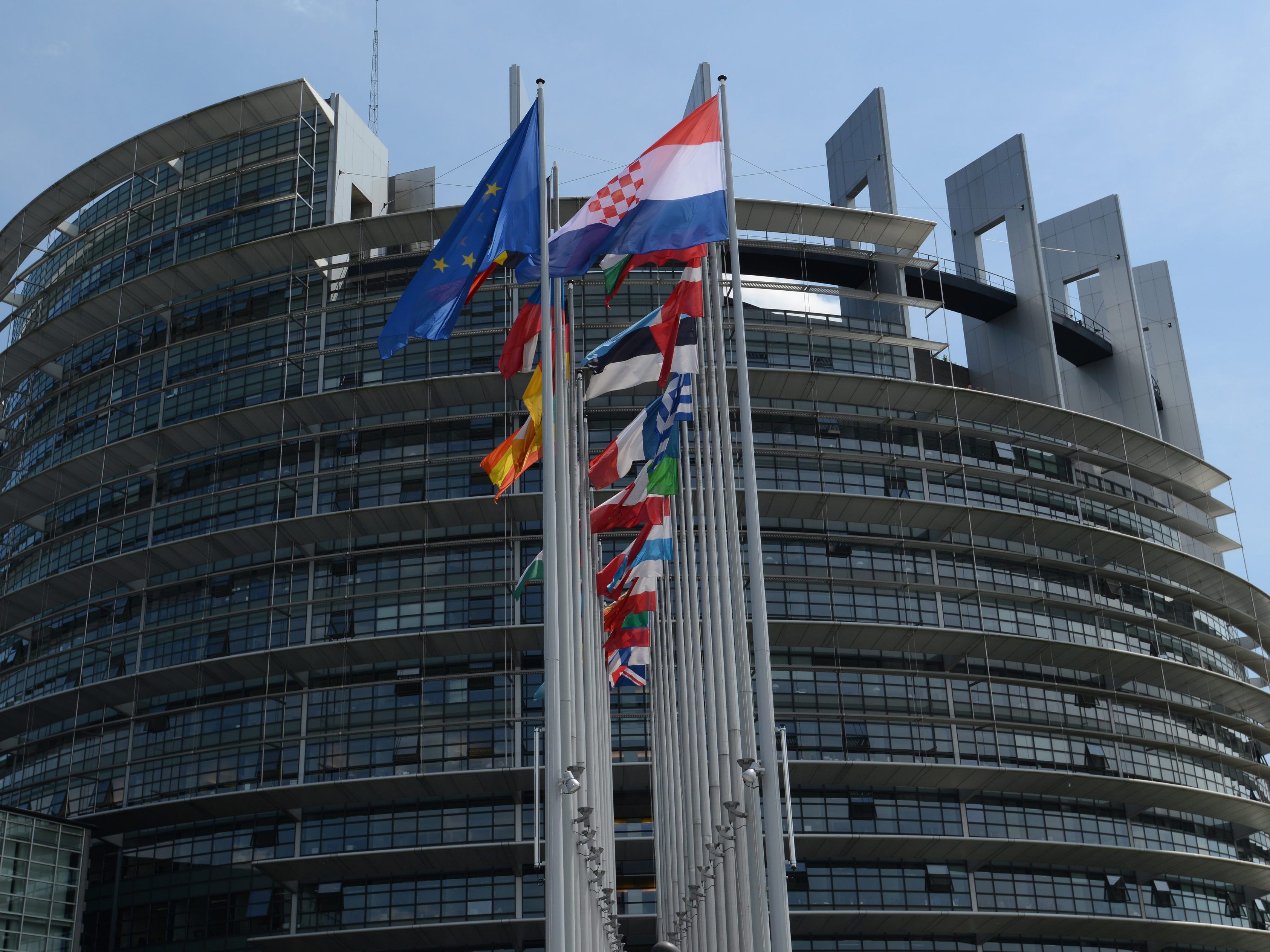 Das EU-Parlament in Straßburg.