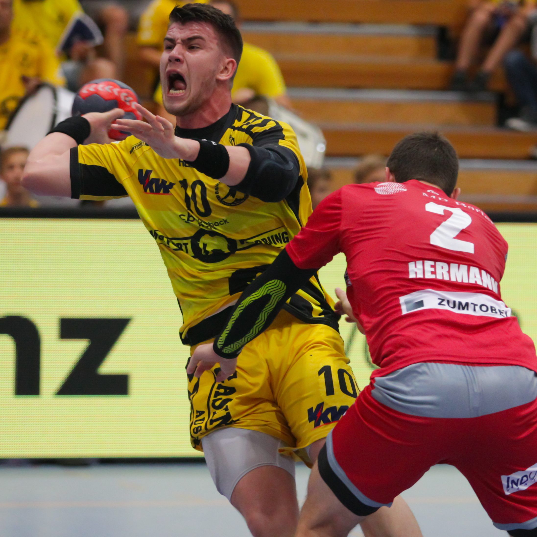 Ländle-Derby im Handball: Bregenz gegen Hard.