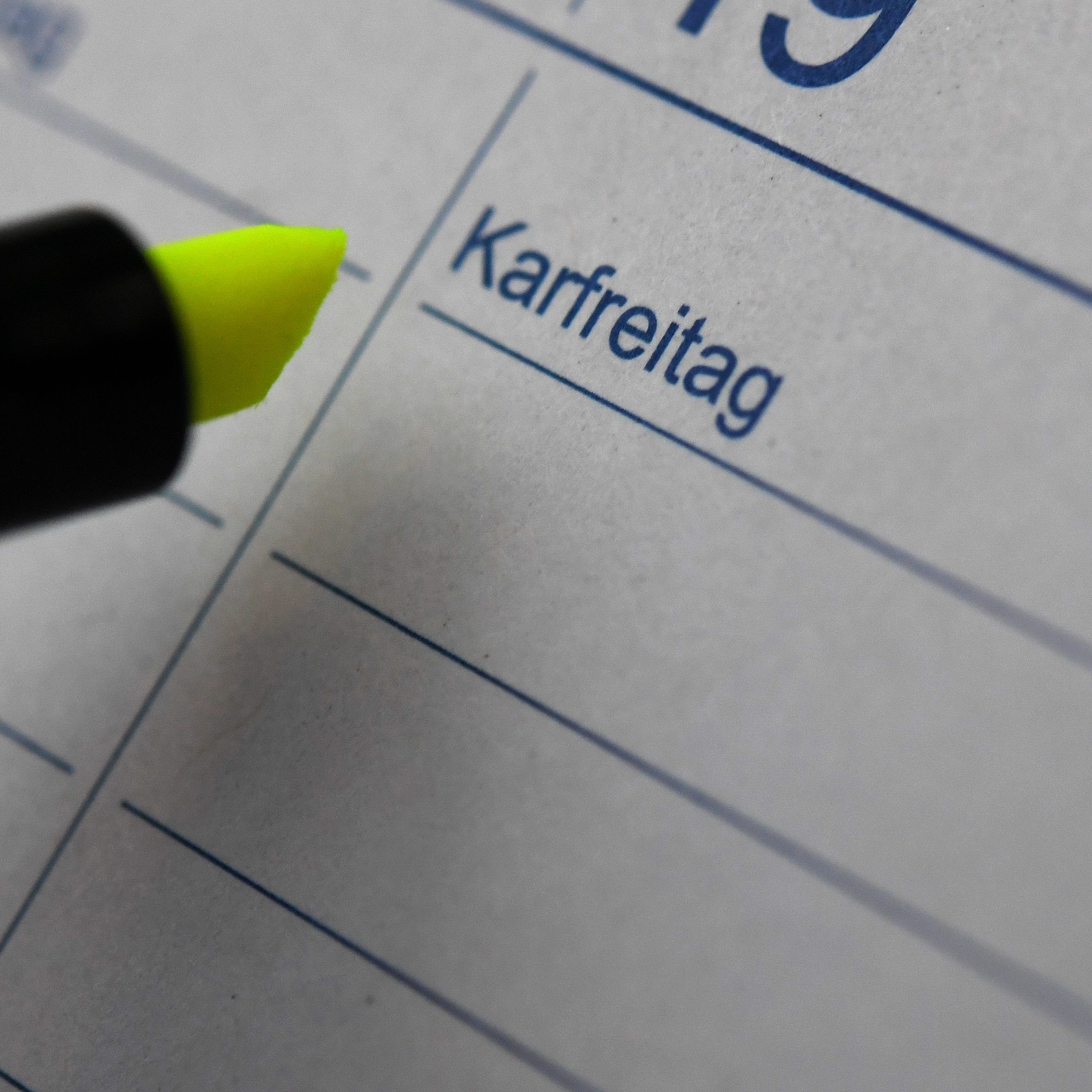 Arbeitszeiten am Karfreitag bleiben weiter ein Rätsel.