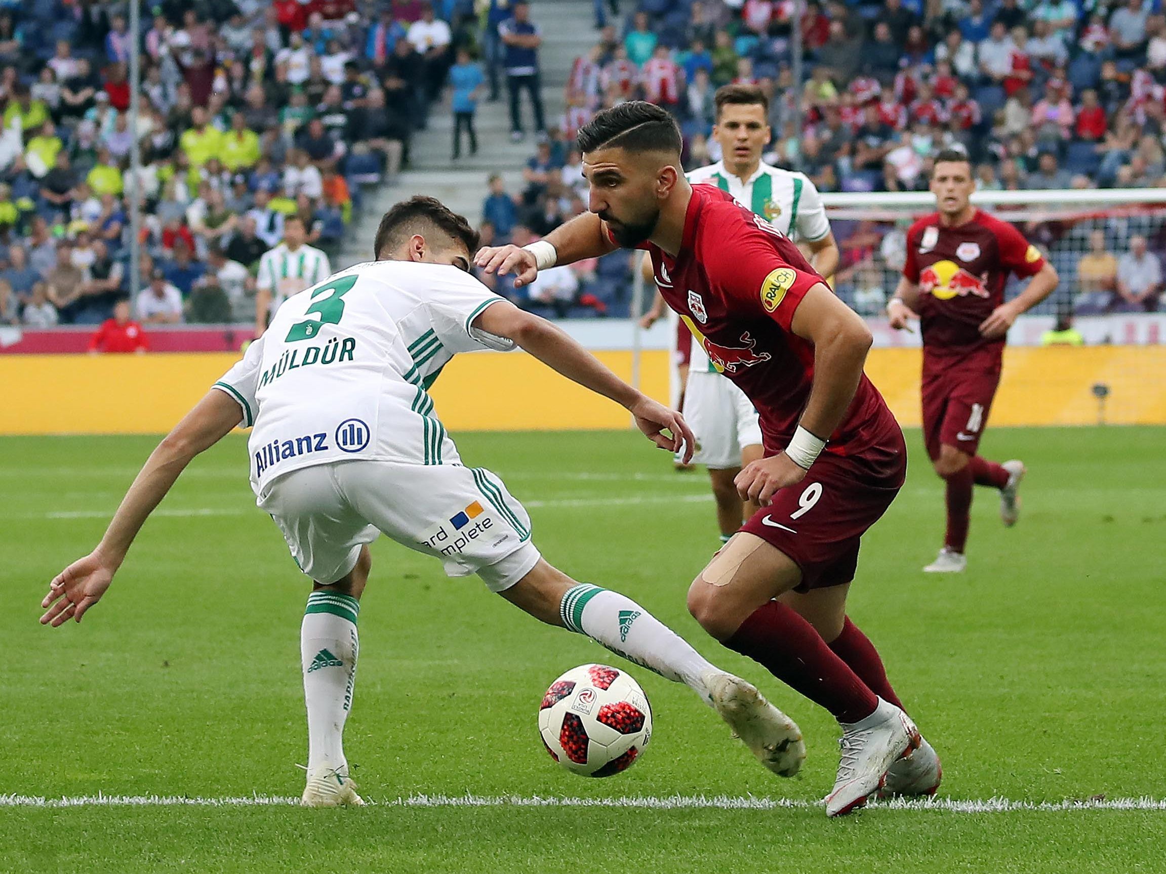 LIVE-Ticker zum Spiel Rapid Wien gegen Red Bull Salzburg ab 17.00 Uhr.