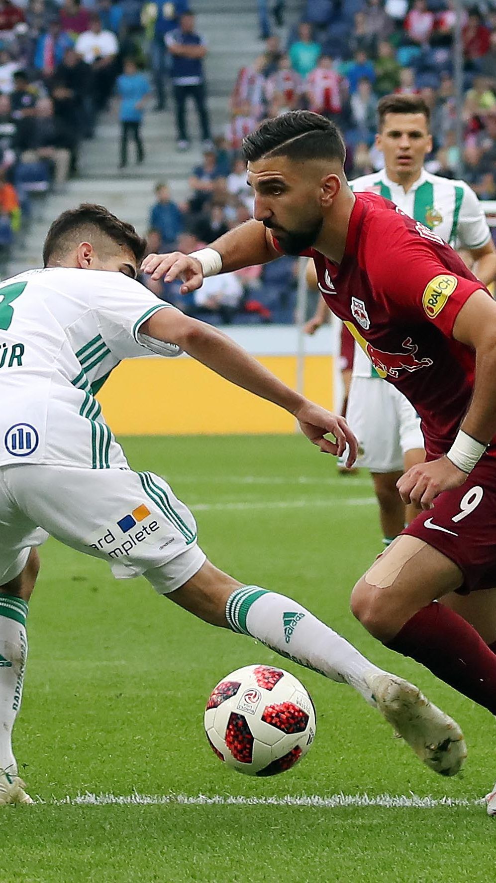 LIVE-Ticker zum Spiel Rapid Wien gegen Red Bull Salzburg ab 17.00 Uhr.