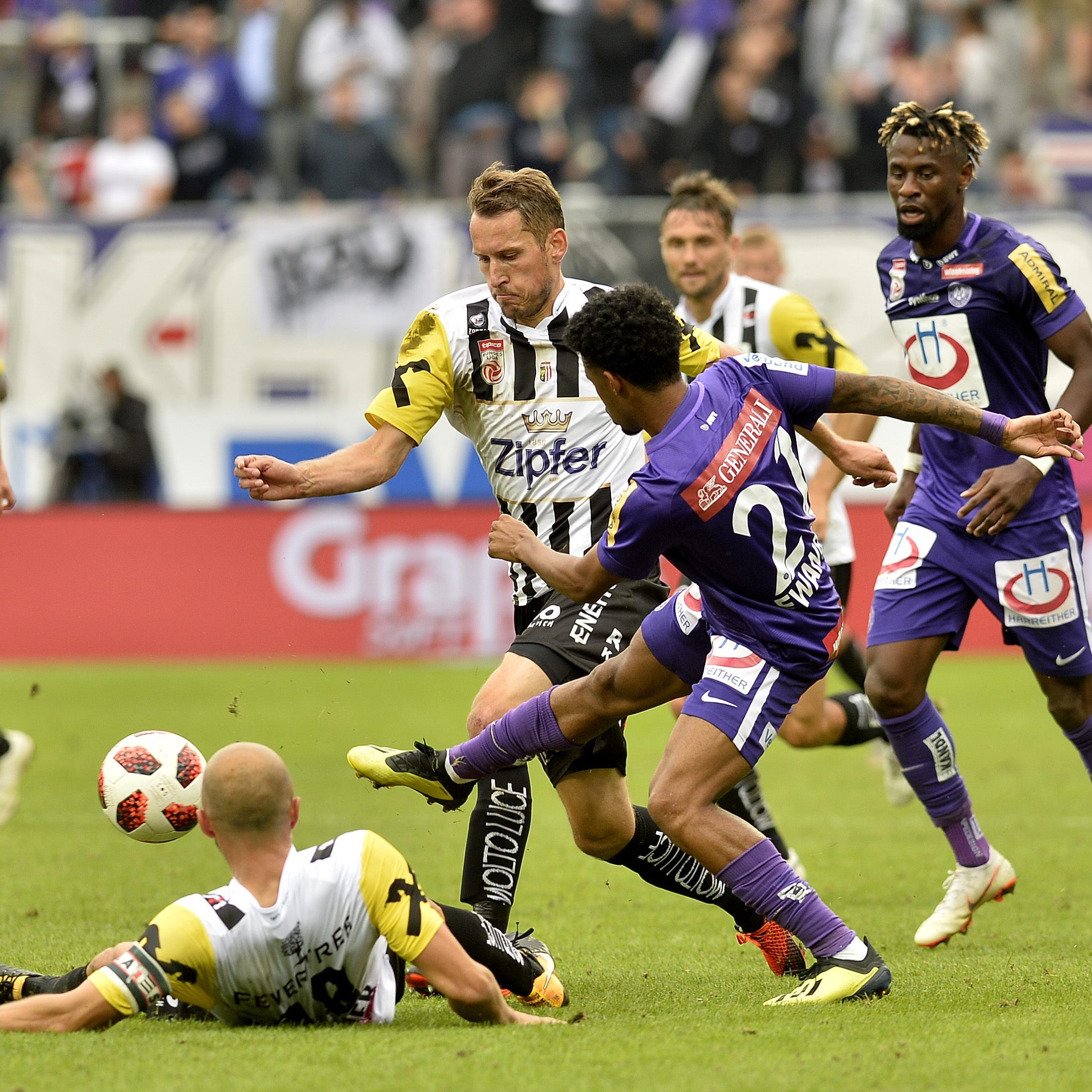 Hier sehen Sie das Match LASK Linz gegen Austria Wien live.
