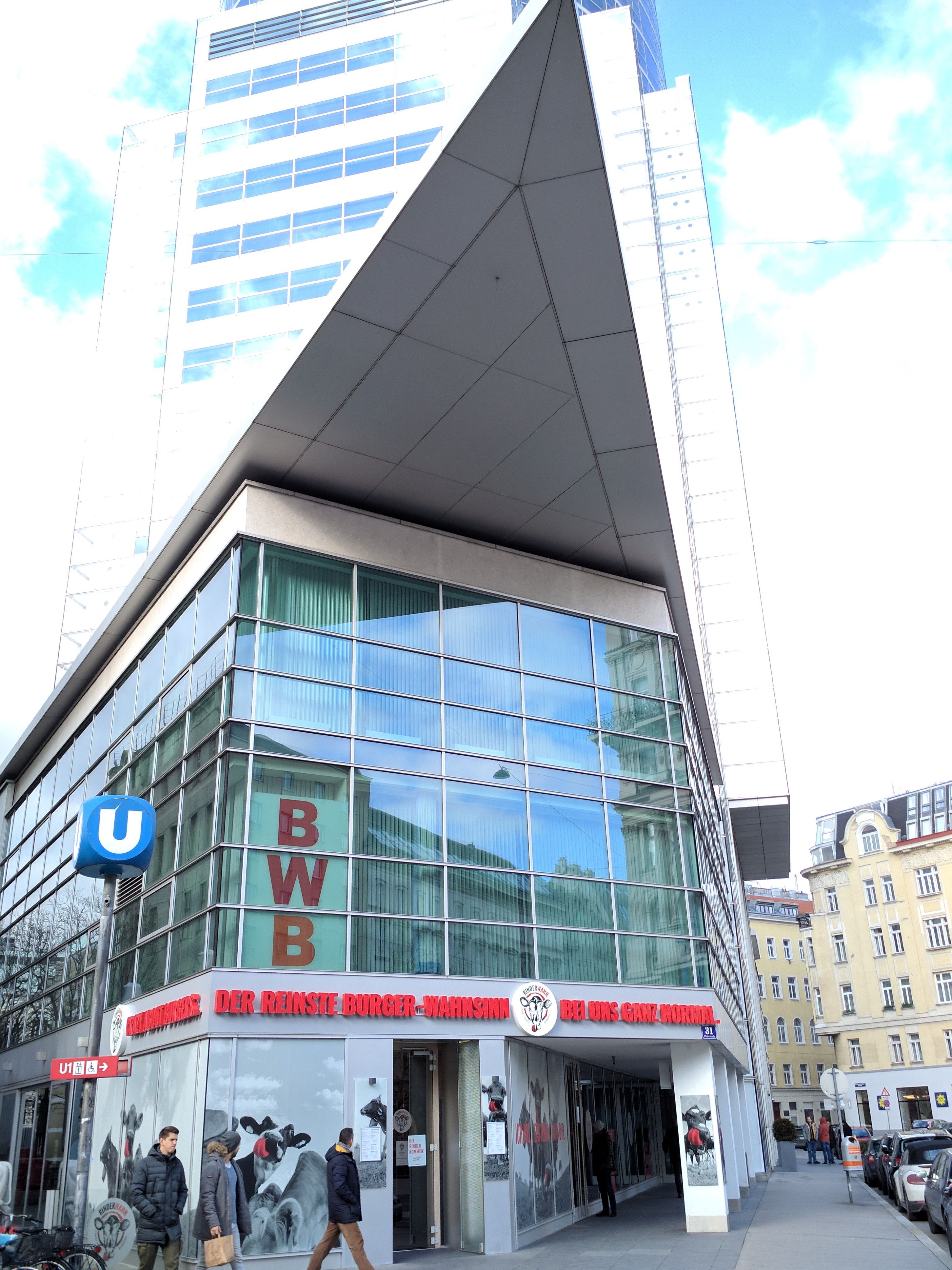 Der Rinderwahn in der Praterstraße 31. Der Rinderwahn in der Praterstraße 31.