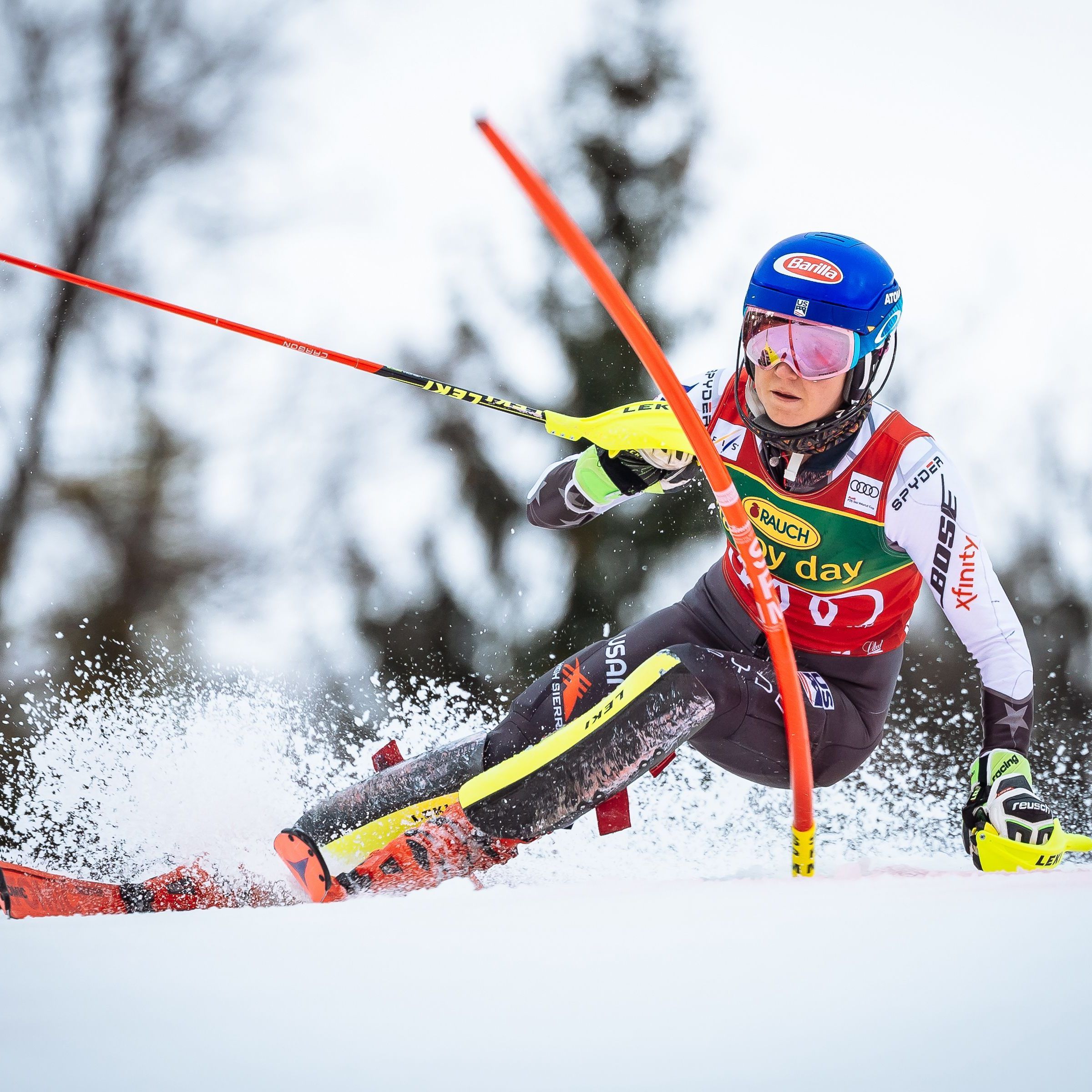 Mikaela Shiffrin gewinnt den Slalom in Maribor.