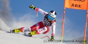 ÖSV Team der Damen bei der Ski WM 2019 in Aare