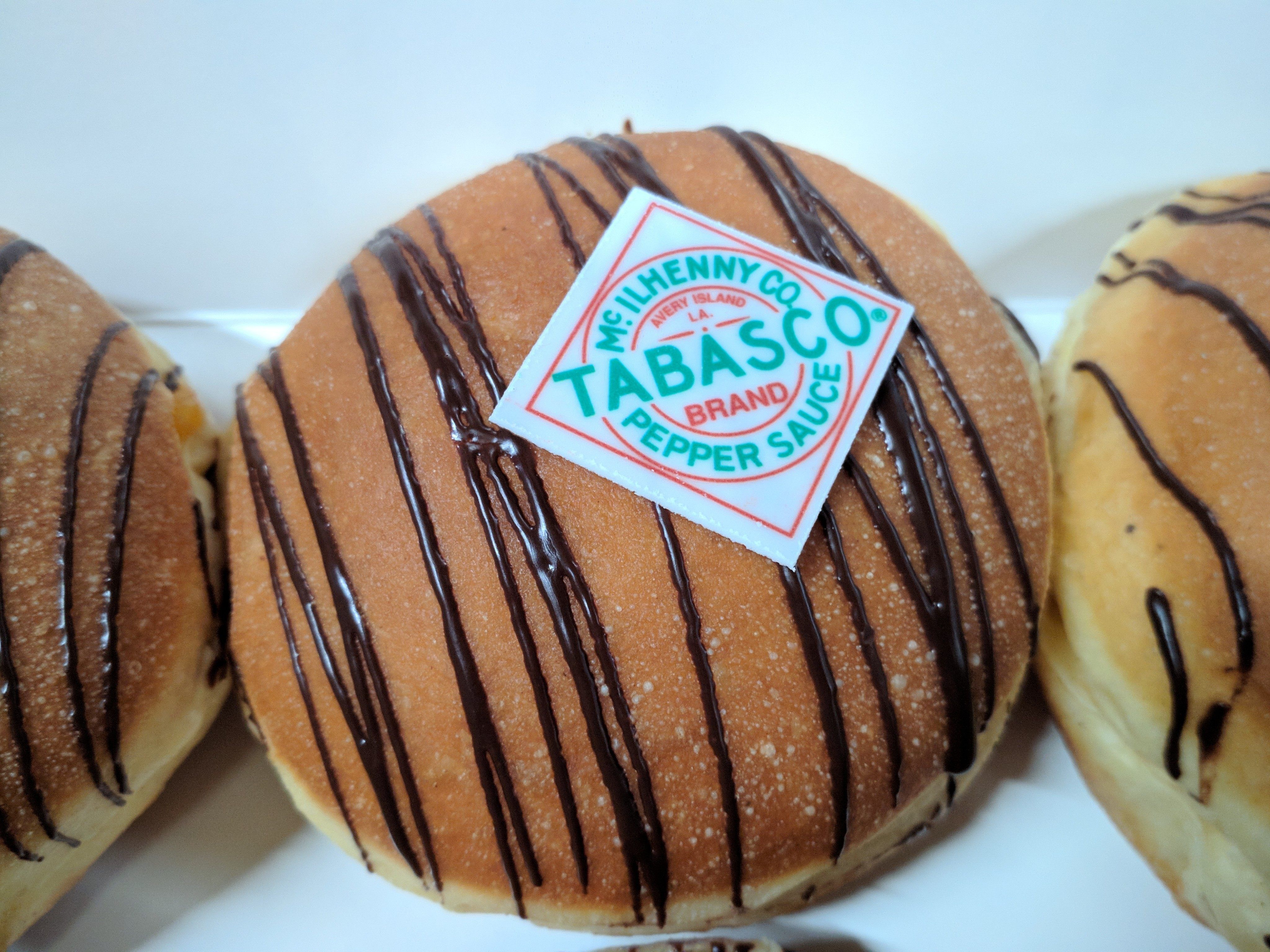 Die Bäckerei Szihn bietet auch Tabasco-Krapfen an.