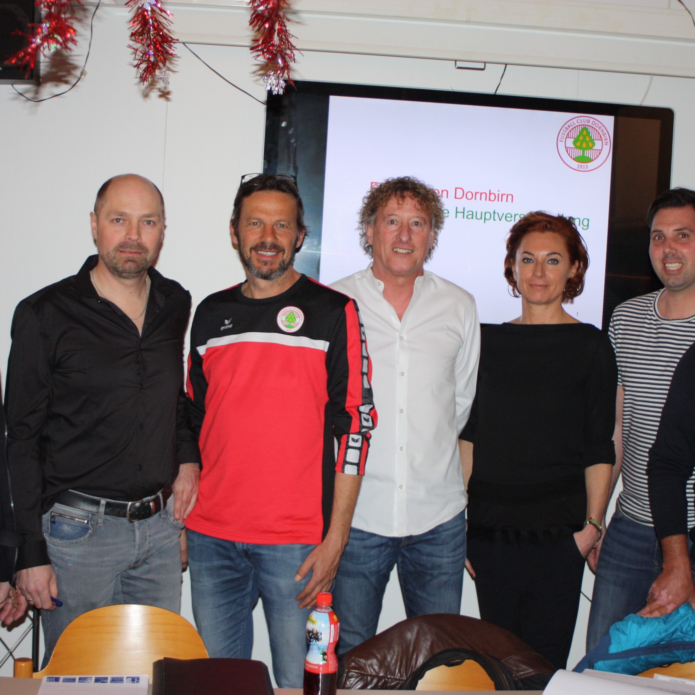 Neugewählter Vorstand von FC Mohren Dornbirn