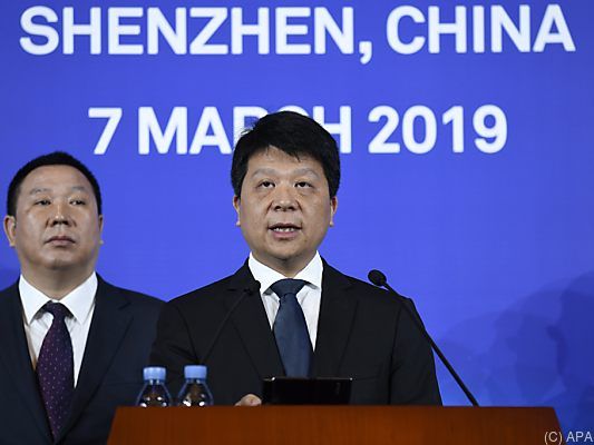 Huawei-Chef Guo Ping reichte Klage ein Huawei-Chef Guo Ping reichte Klage ein