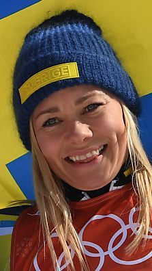 Olympiasiegerin Frida Hansdotter
