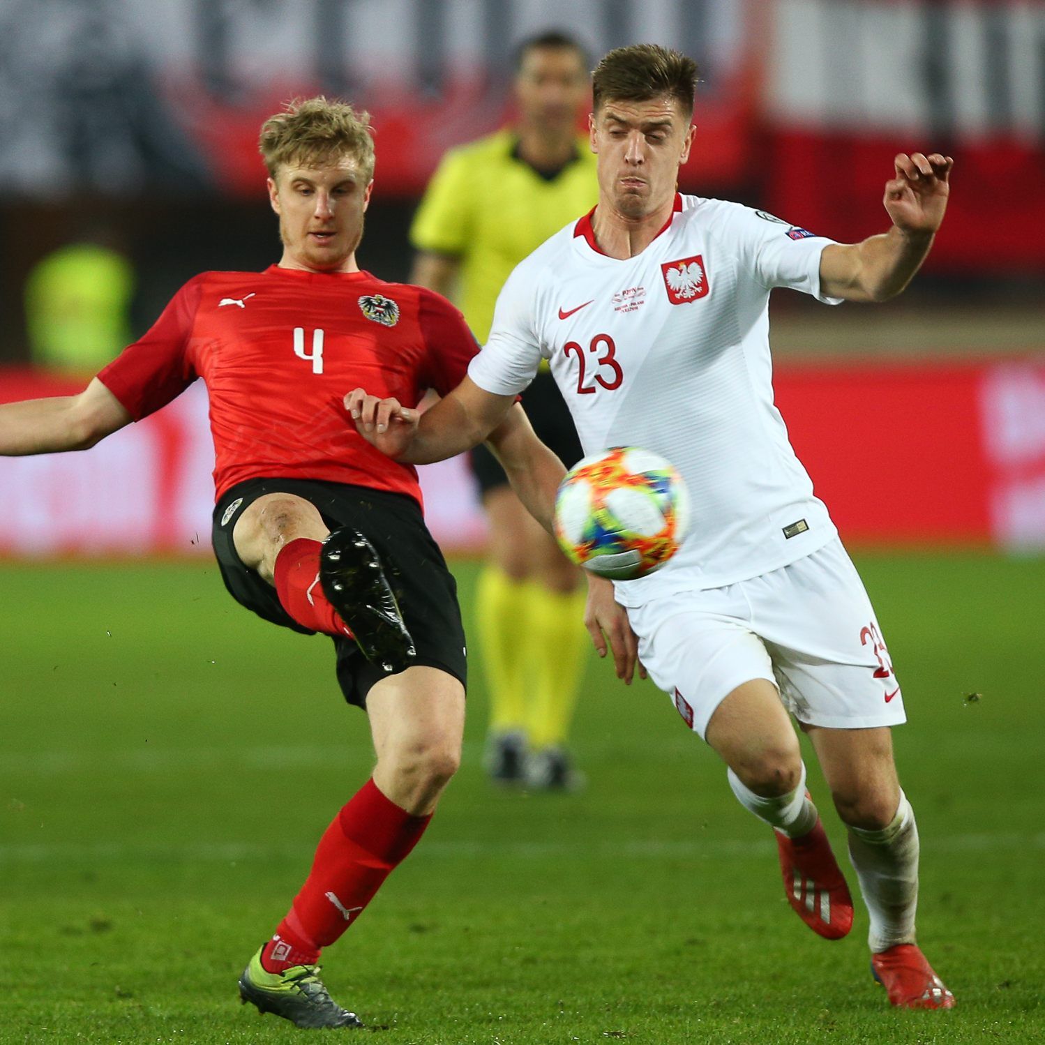 Die ÖFB-Spieler bleiben trotz der Auftaktpleite gegen Polen positiv.