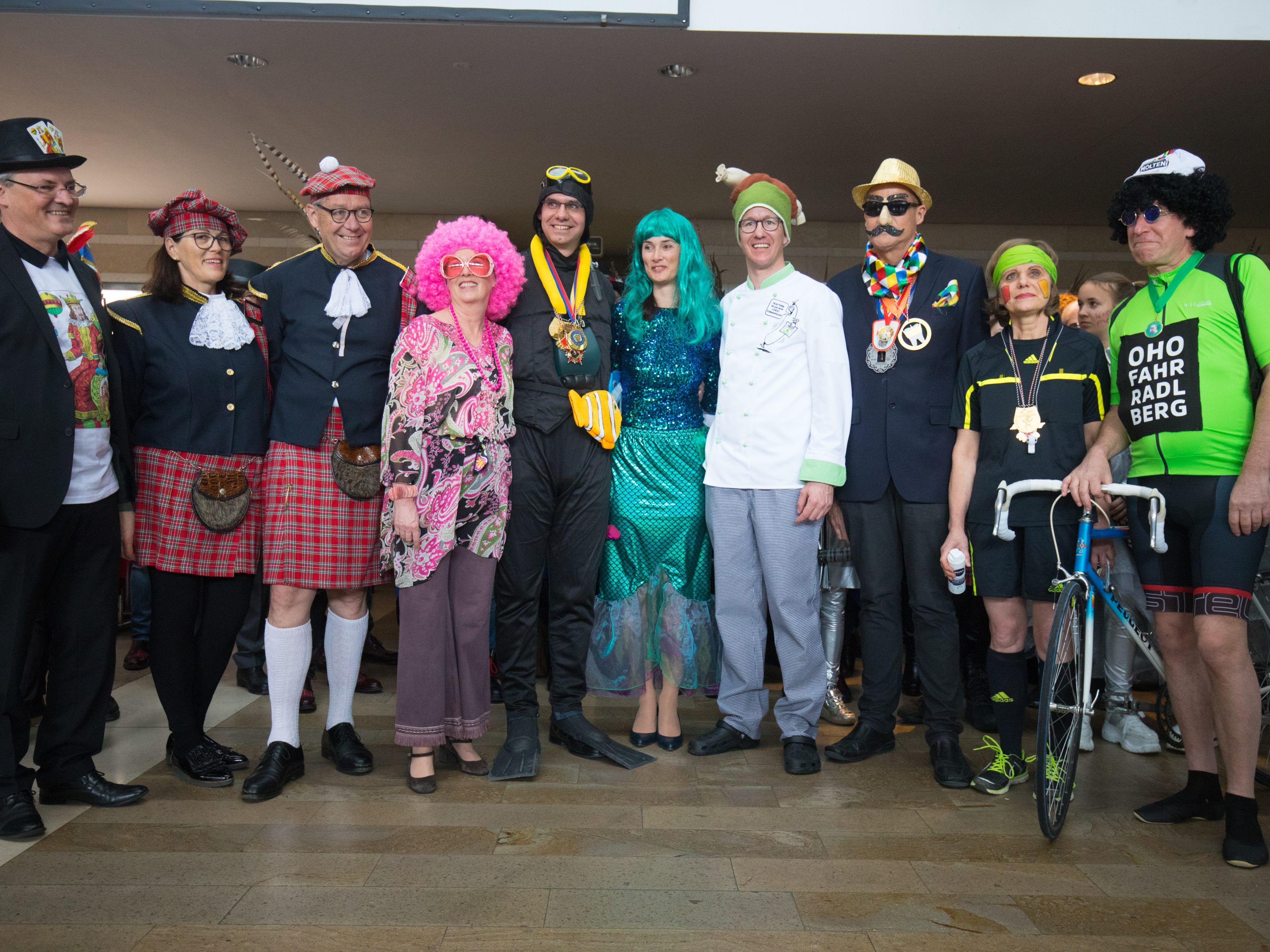 Das Faschingsfinale im Landhaus.