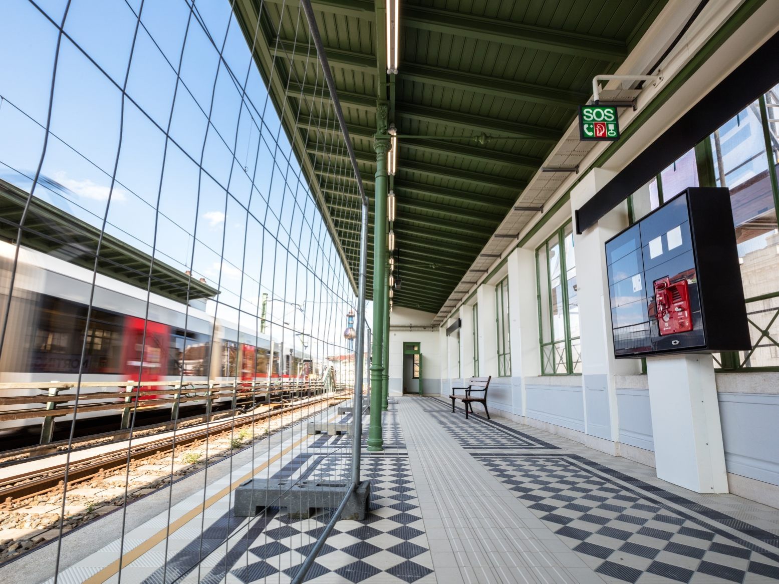 Am 1. April startet die Sanierung der Station Nußdorfer Straße. Am 1. April startet die Sanierung der Station Nußdorfer Straße.