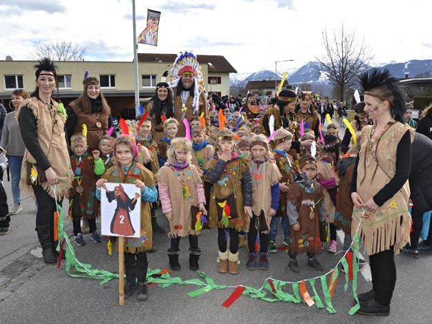 Die Indianer vom Kindergarten Meiningen