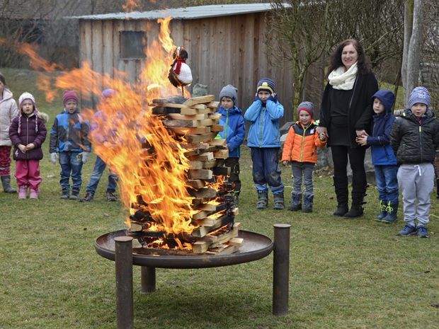 Funken im Kindergarten Meiningen