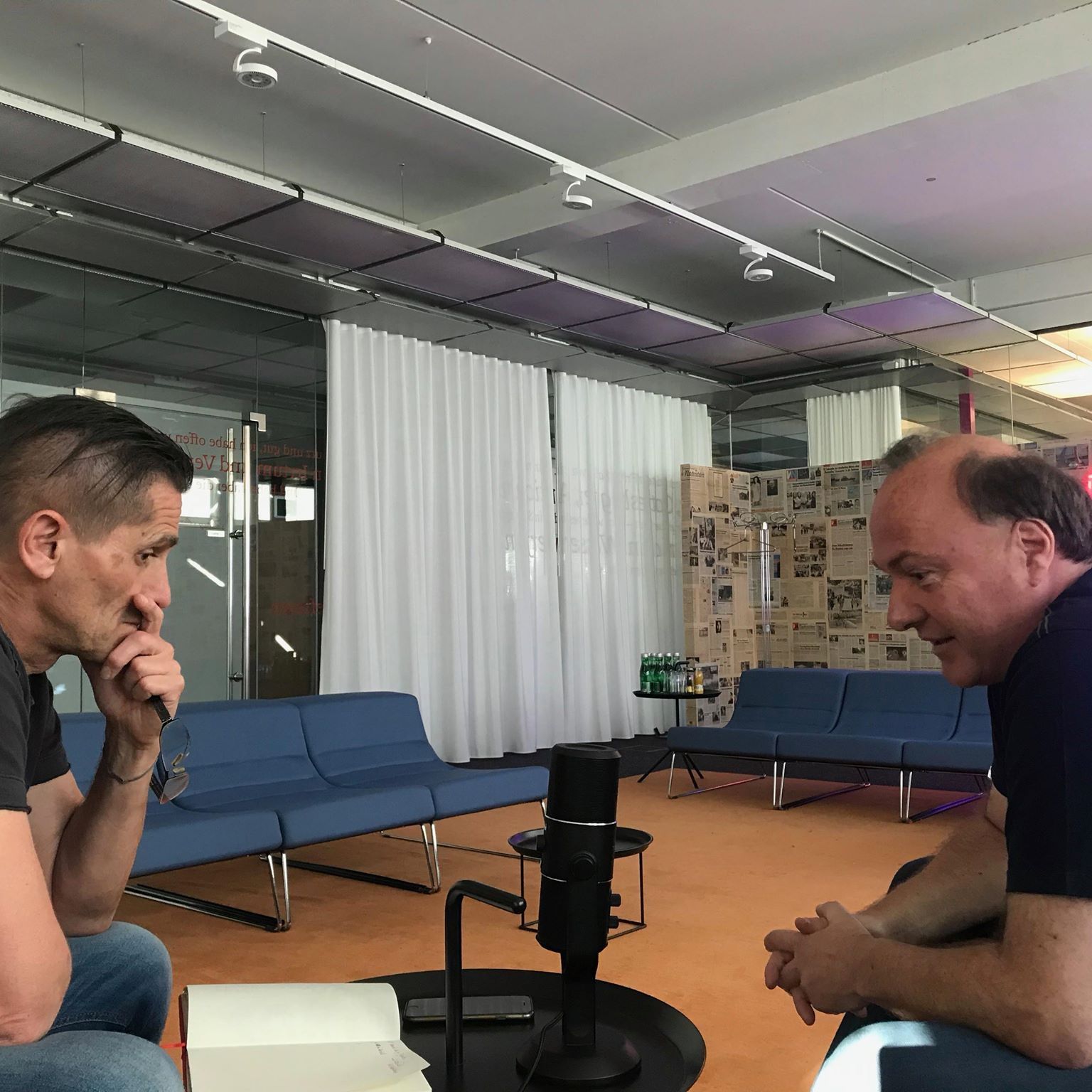 VN Sportchef Christian Adam und VN Sportredakteur Thomas Knobel über den FC Dornbirn