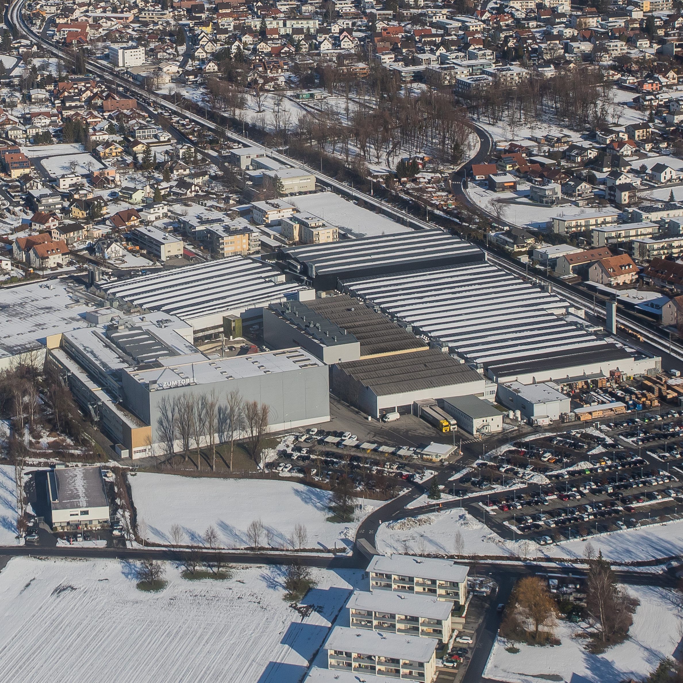 Das Zumtobel-Areal in Dornbirn.