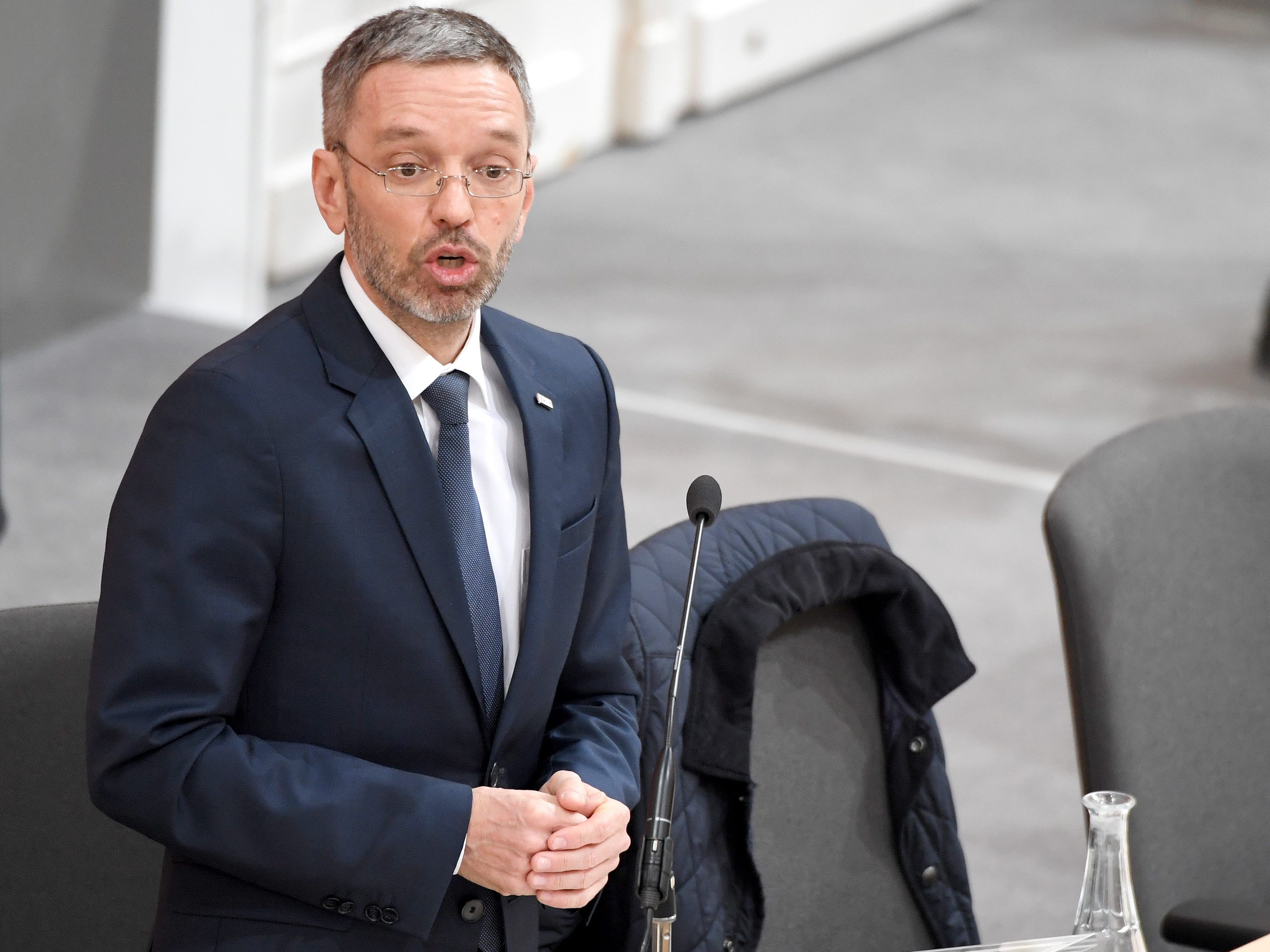 Innenminister Herbert Kickl.
