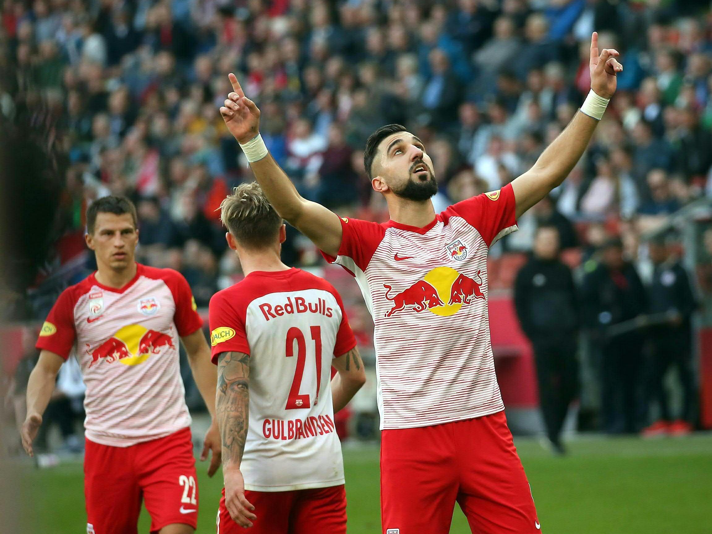 Red Bull Salzburg besiegte die Austrianer mit 5:1.