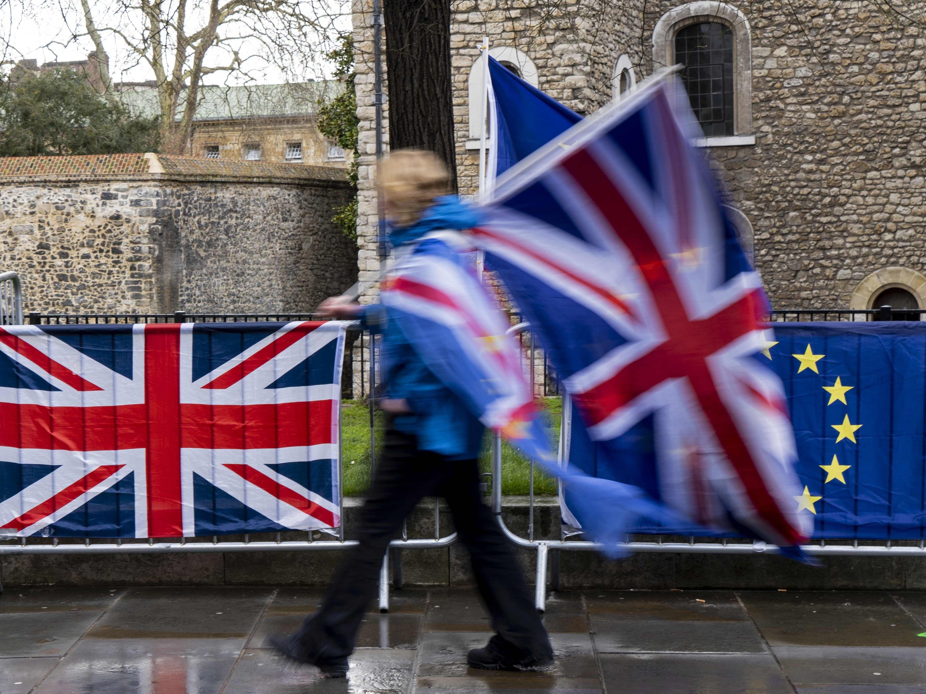 Eine Verschiebung des Brexits könnte Probleme bei der EU-Wahl bedeuten. Eine Verschiebung des Brexits könnte Probleme bei der EU-Wahl bedeuten.