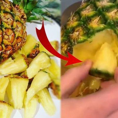 Der beste Weg eine Ananas zu essen.