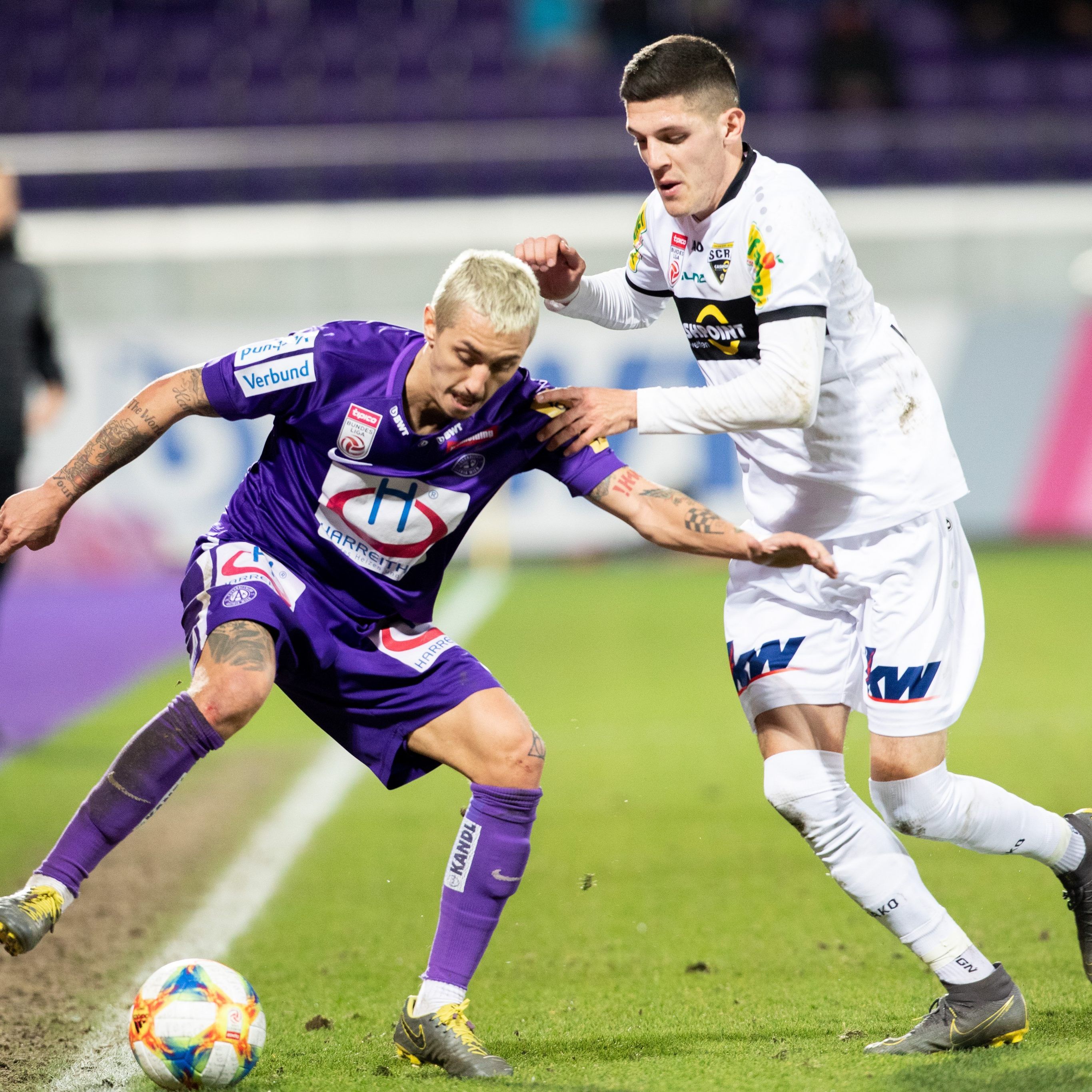 Austria Wien kann trotz des Umfallers mit der Meistergruppe rechnen.