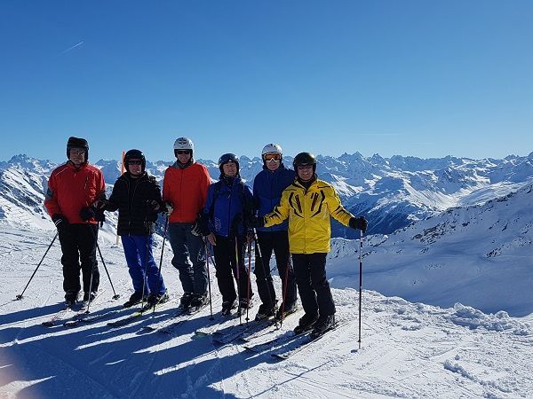 Alle Jahre wieder…: PVÖ Biker auf Skitag