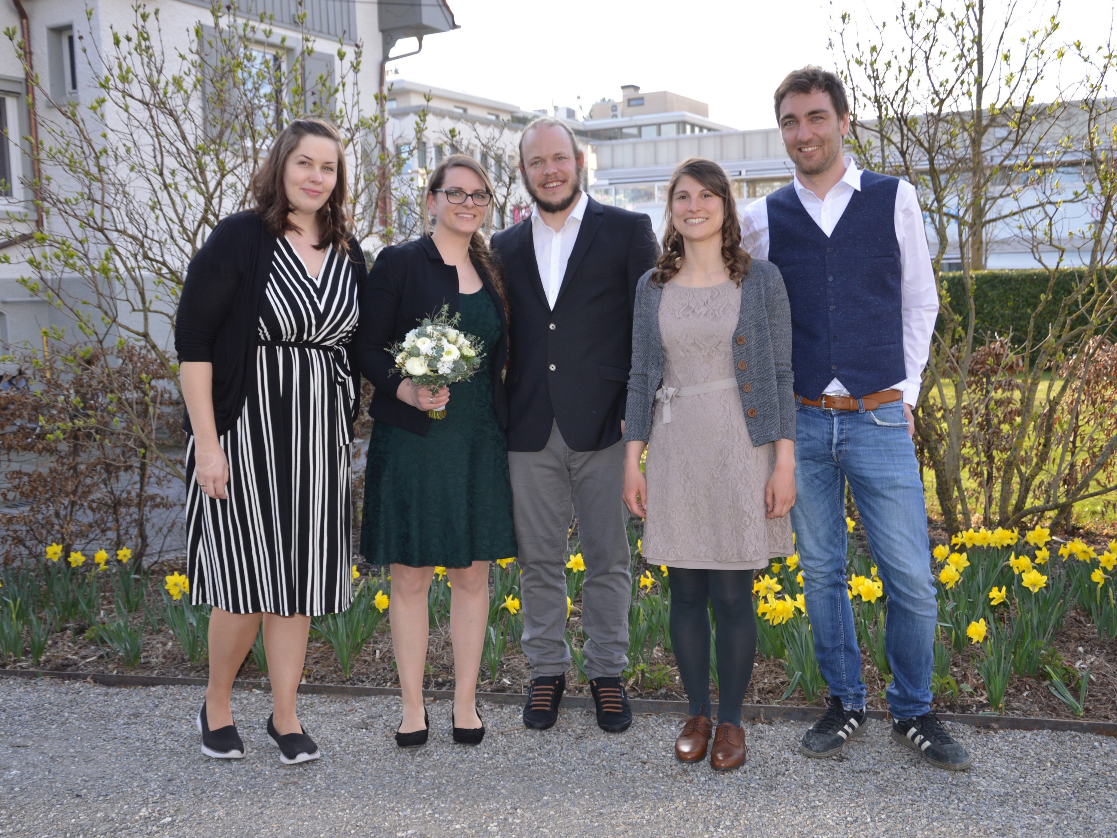 Michaela Heinzle und Manuel Fabian feierten standesamtliche Hochzeit.