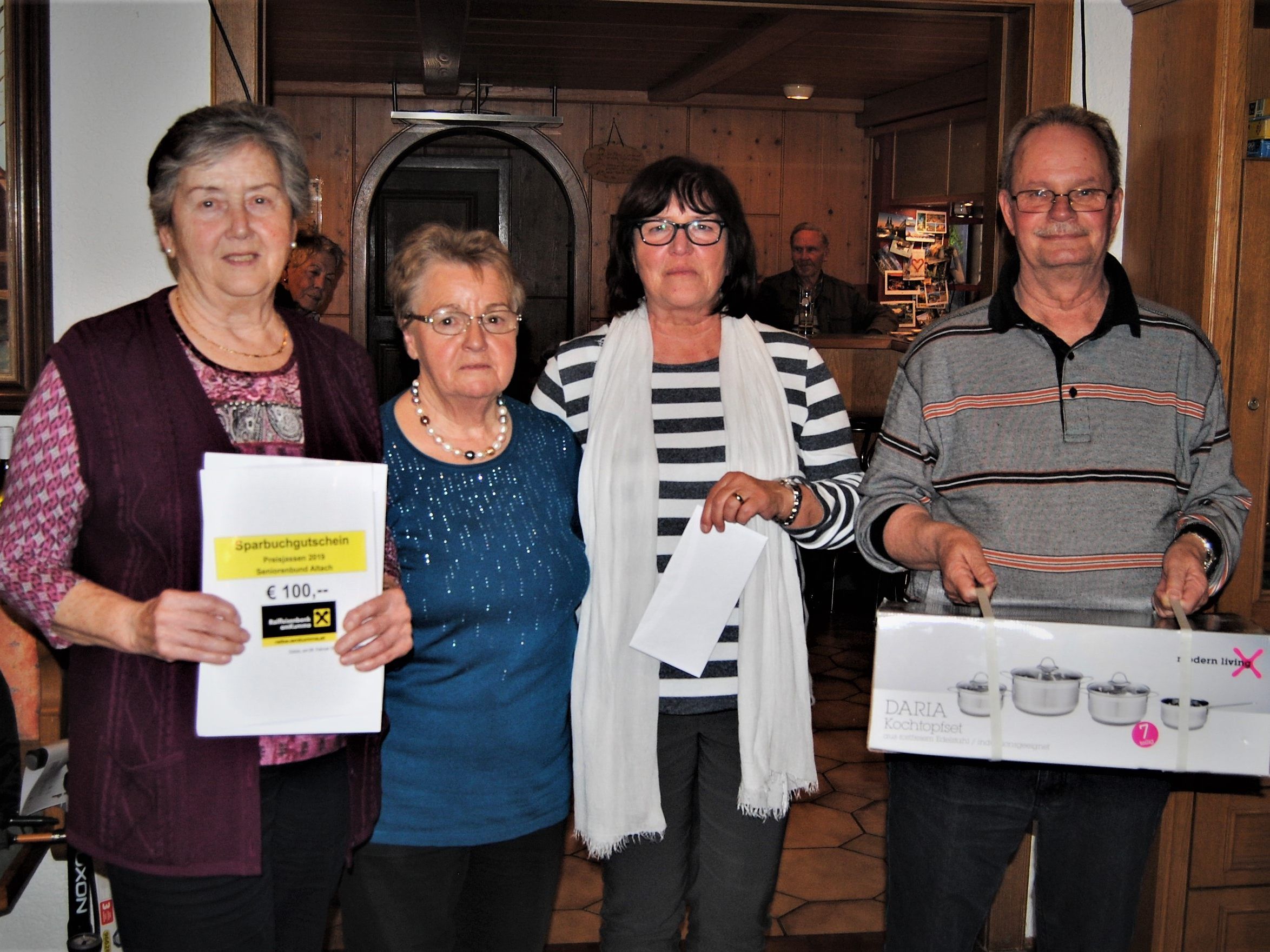 Die Drei Hauptgewinner des Preisjassens