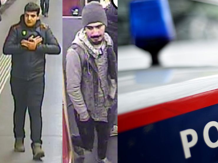 Nach diesen Männern wird gesucht. Nach diesen Männern wird gesucht.