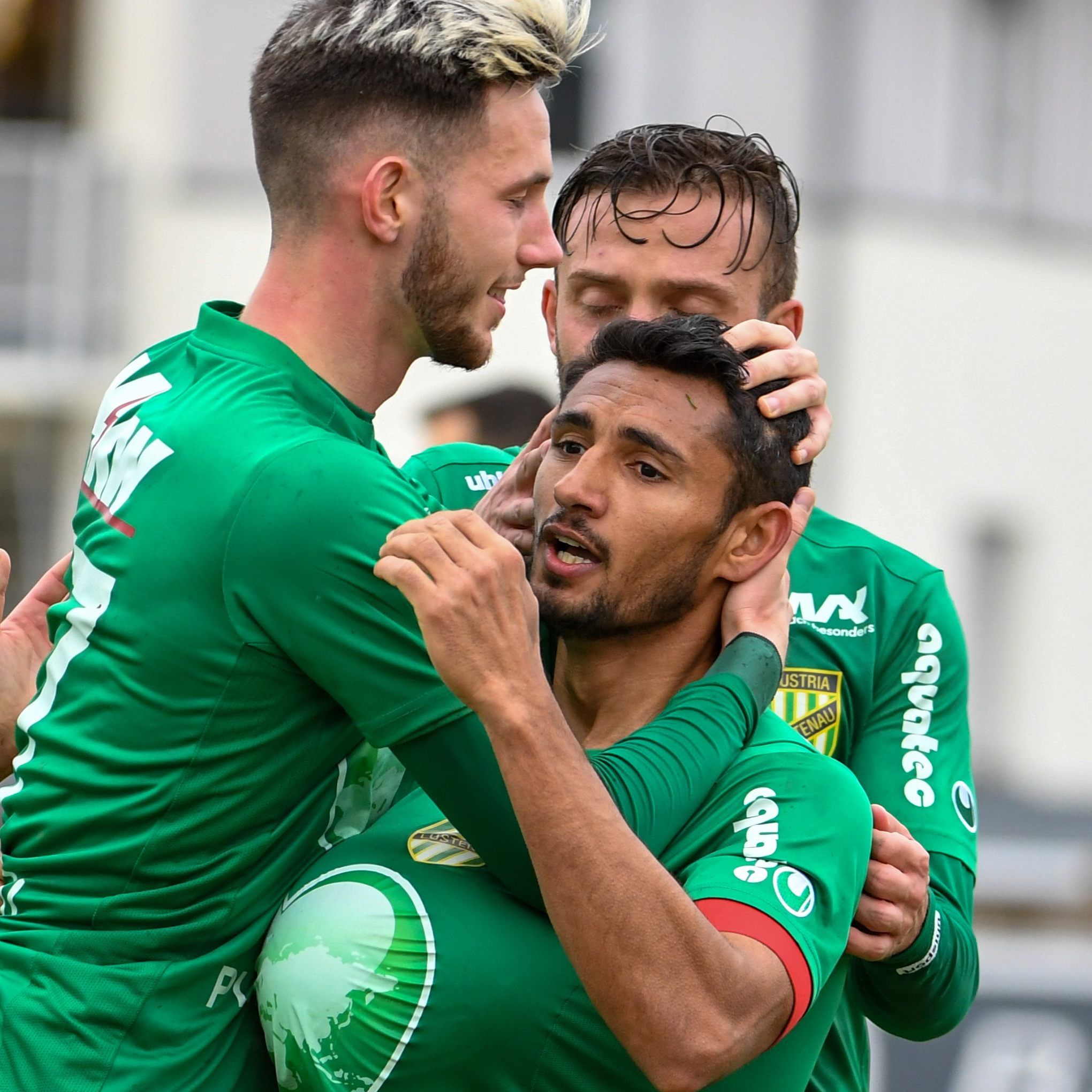 Ronivaldo war auch heute einer der Aktivposten der Lustenauer Austria.