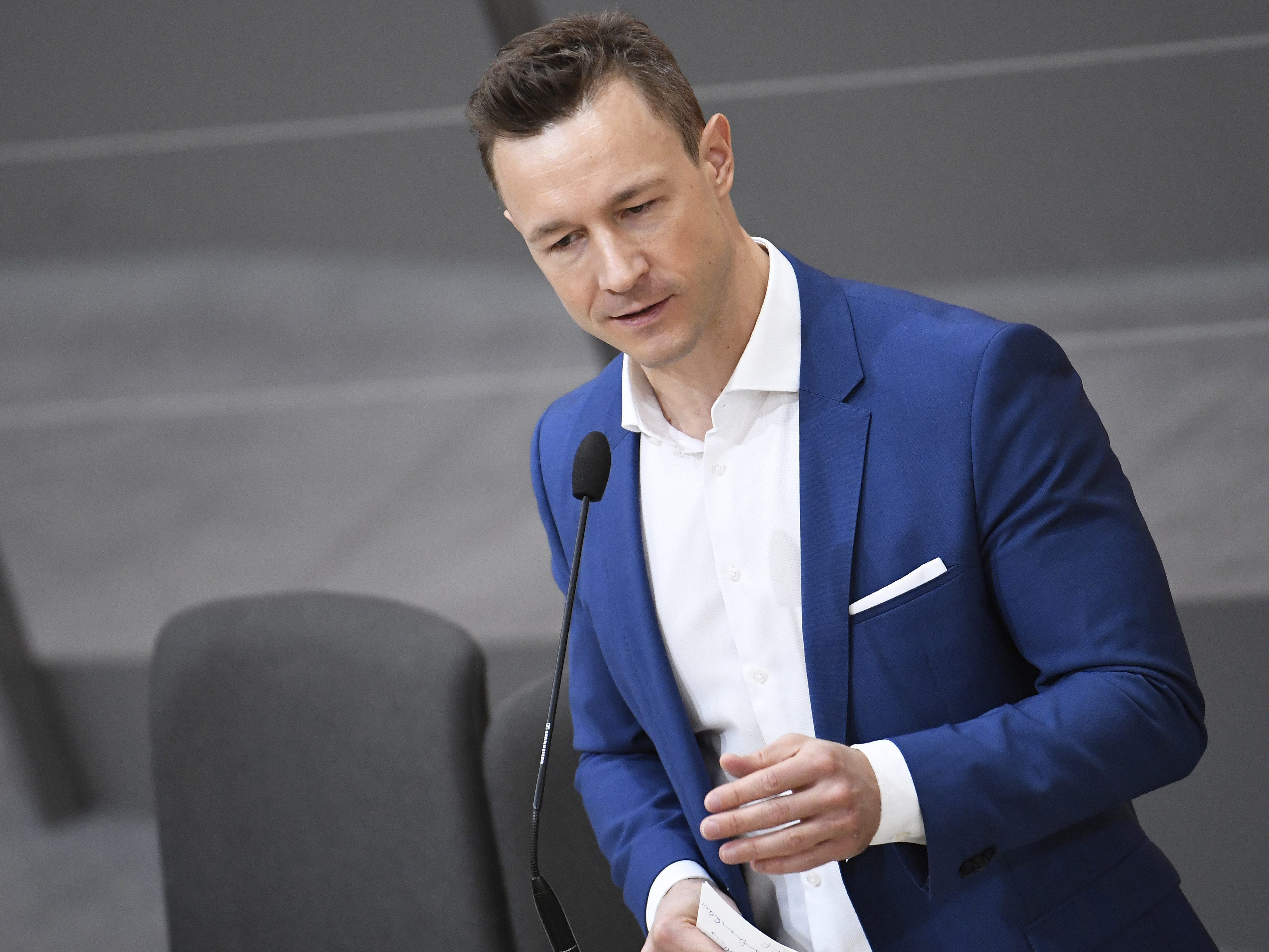 Mit einem offenem Brief warb Gernot Blümel für die EU-Urheberrechtsreform.
