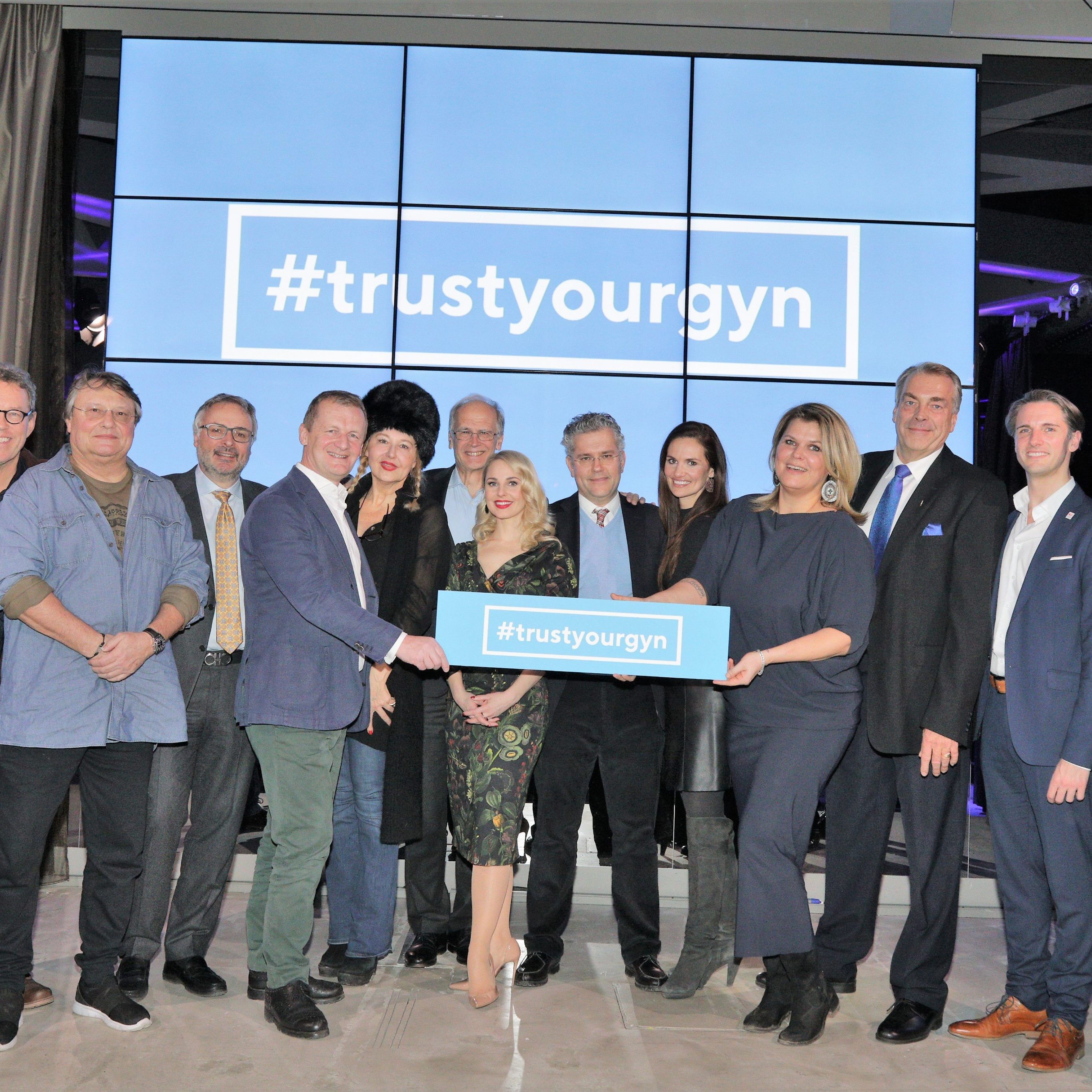 #trustyourgyn macht auf Gebärmutterhalskrebs aufmerksam.