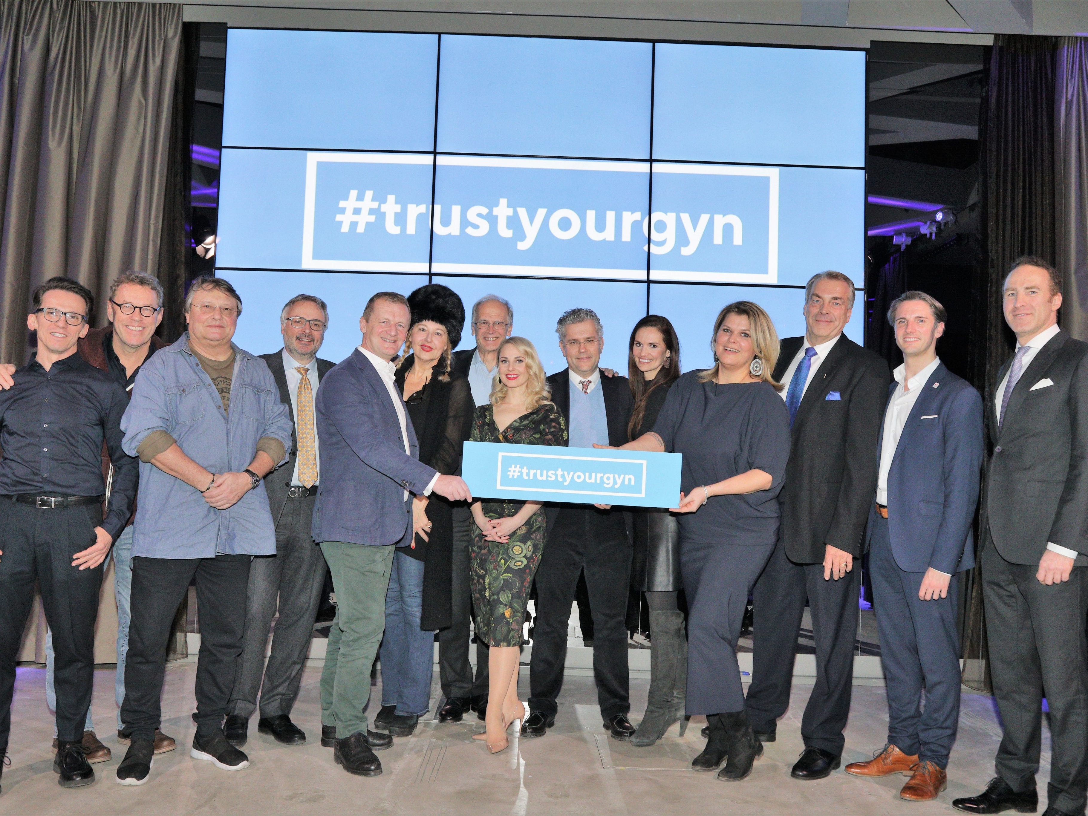 #trustyourgyn macht auf Gebärmutterhalskrebs aufmerksam.