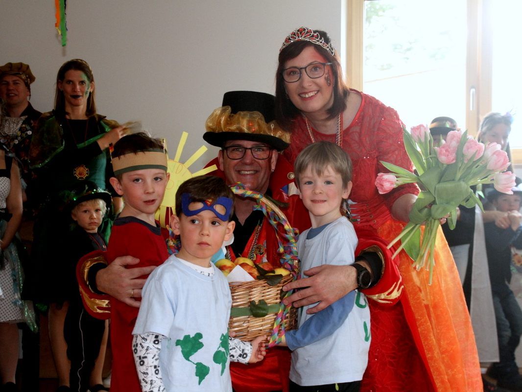 Besuch im Kindergarten