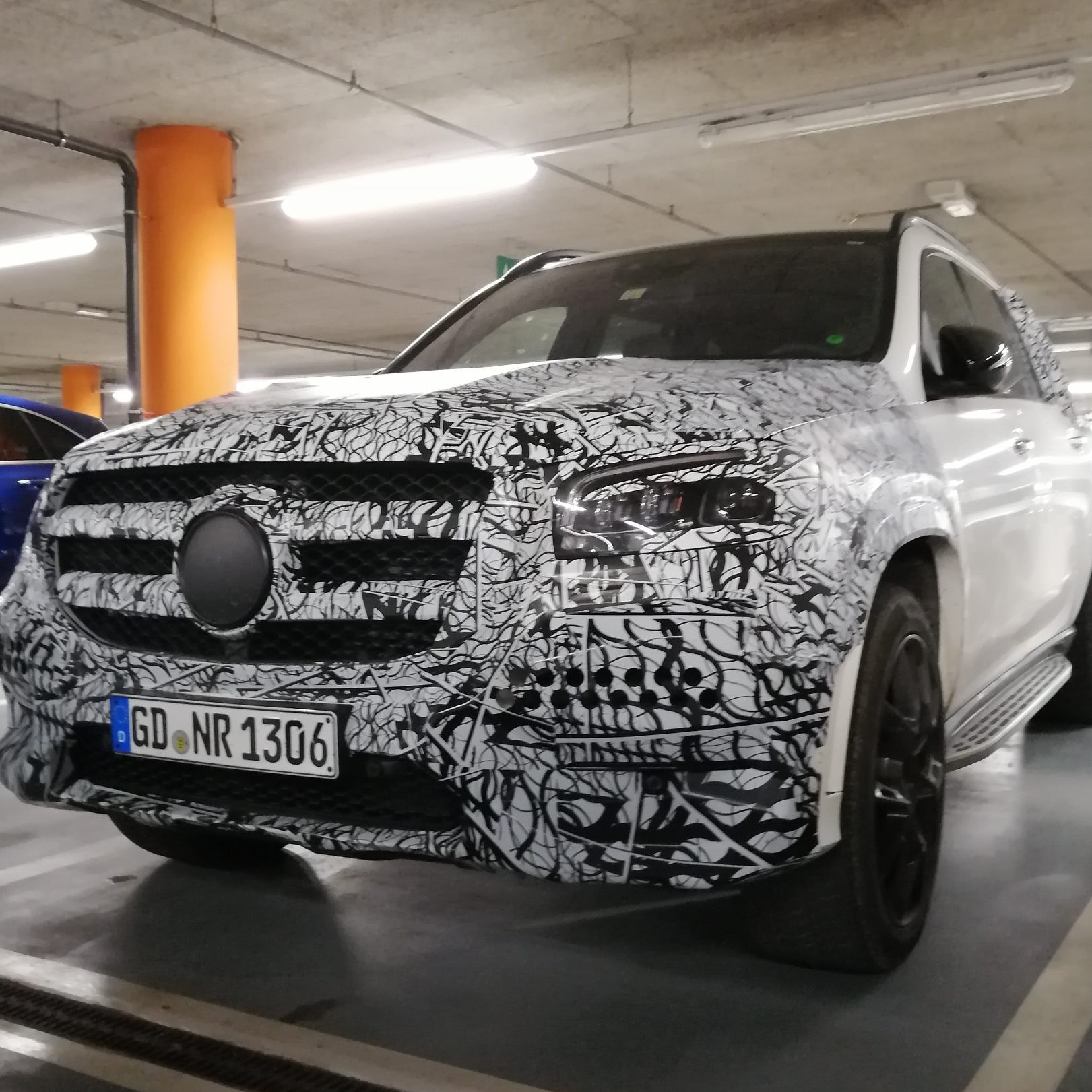 Erlkönig des Mercedes GLS