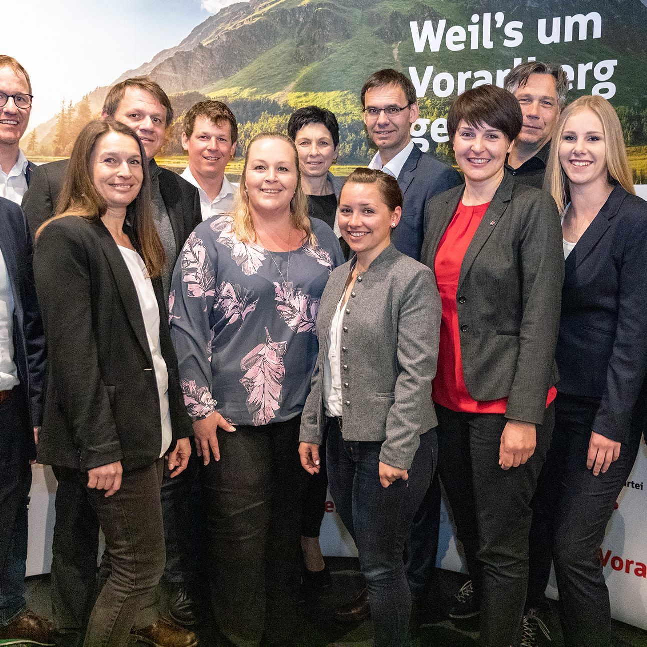 Das sind sie ÖVP-Kandidaten für den Bezirk Bludenz.