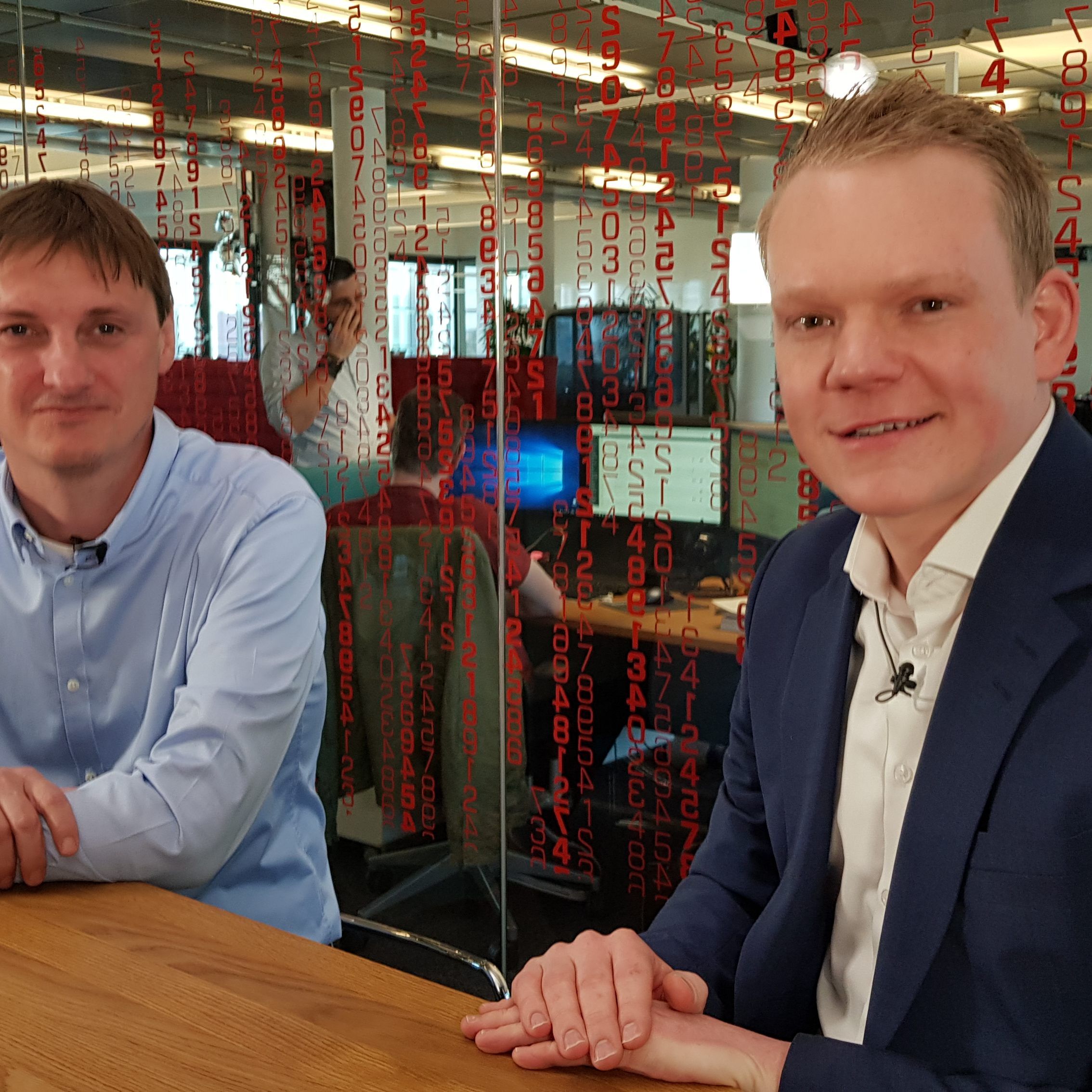 CR Marc Springer und Christoph Bitschi (FPÖ).