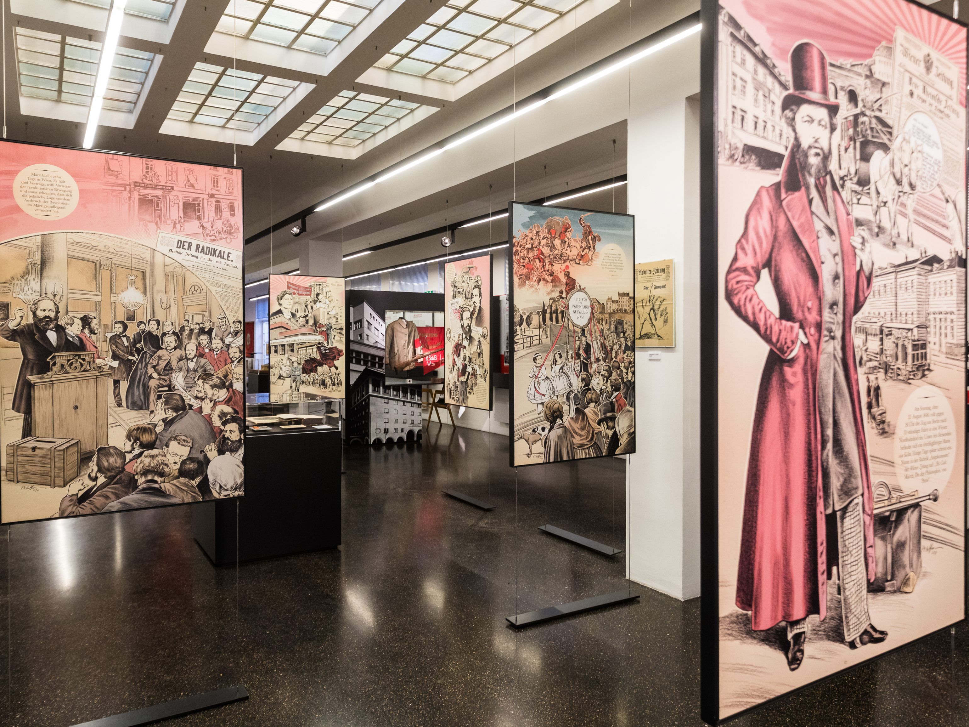 Die neue Ausstellung in Wien startet am 11. April. Die neue Ausstellung in Wien startet am 11. April.