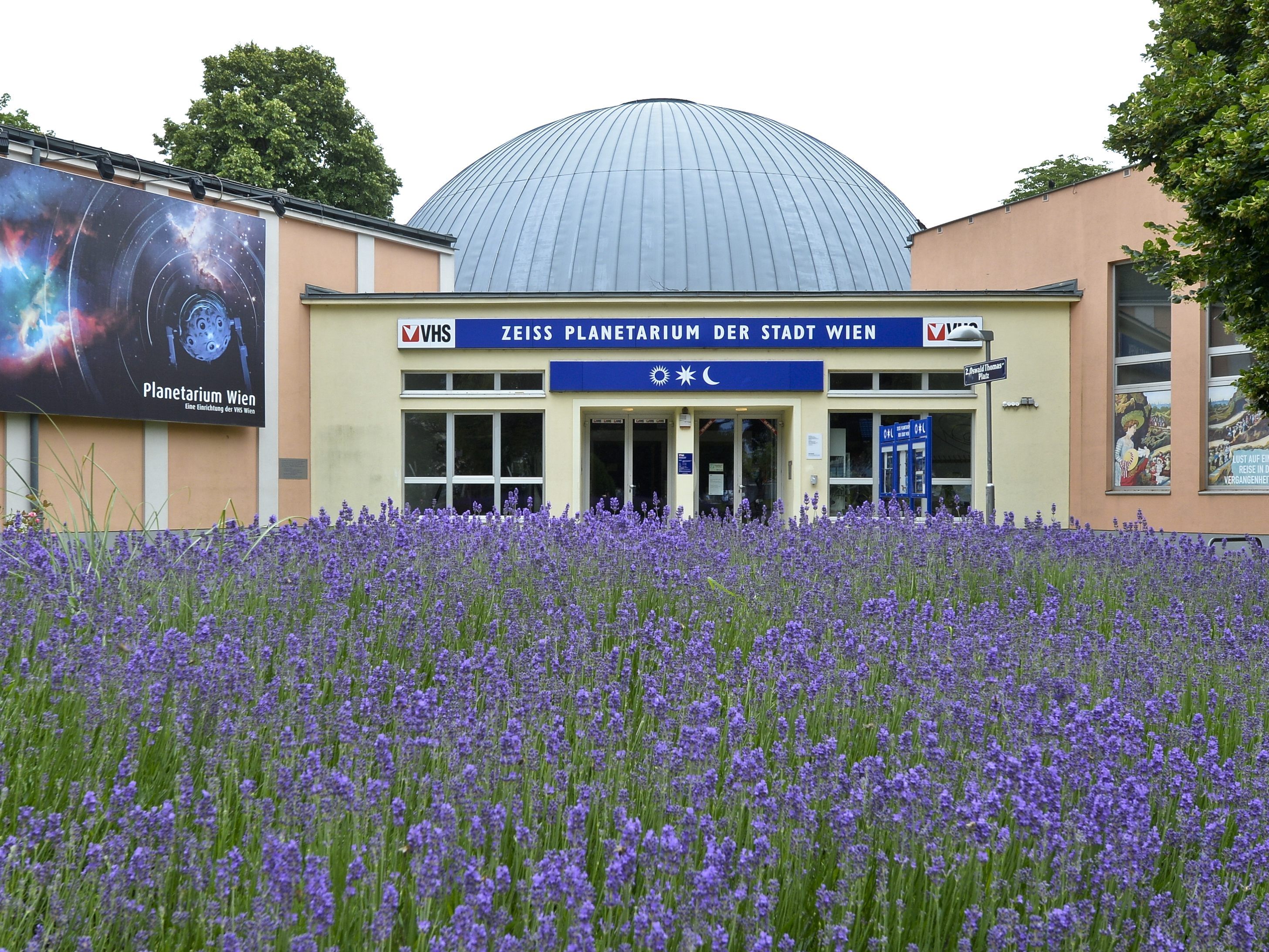 Sogar im Wiener Planetarium soll musiziert werden.