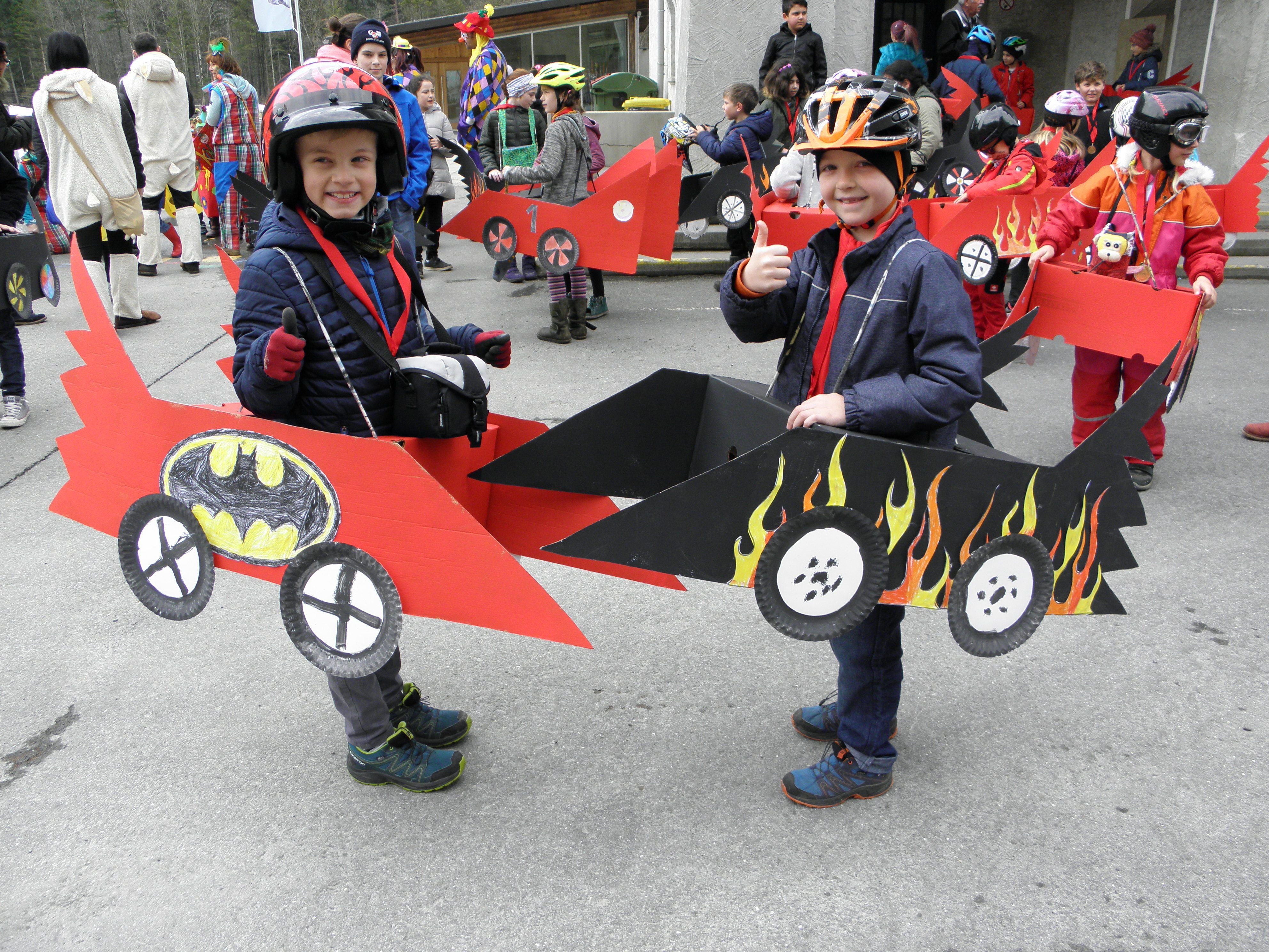 Die Rennfahrer der Volksschule Bings bestritten die Rally Bings – Stallehr SW