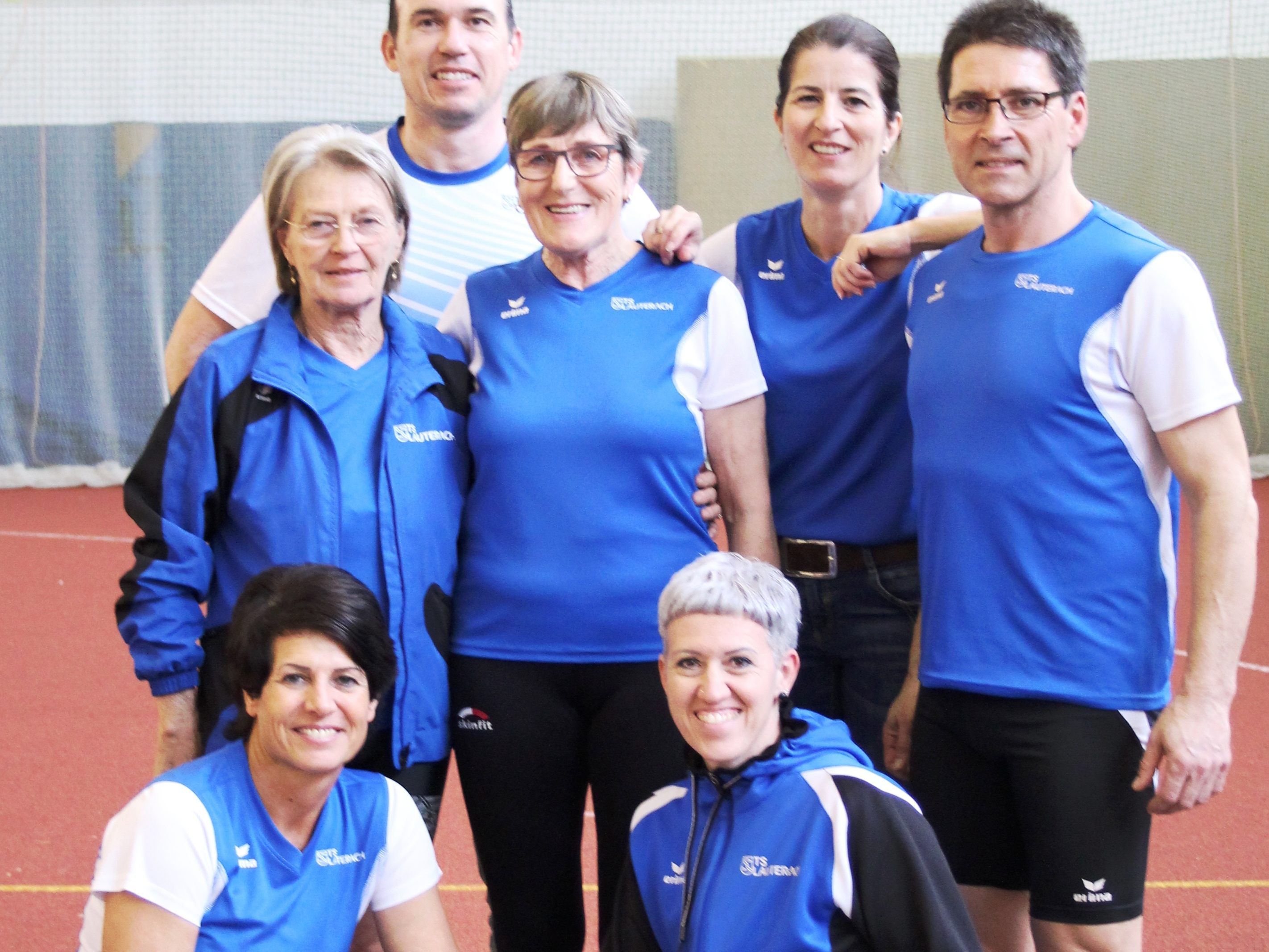 Überaus erfolgreiche Master-Leichtathleten der TS Lauterach