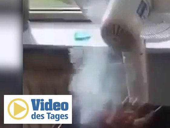 Geniale Idee für die zünftige Indoor-Grillerei.