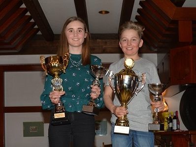 Vereinsmeister 2019 - Elena Primosch und Kilian Lercher Vereinsmeister 2019 - Elena Primosch und Kilian Lercher